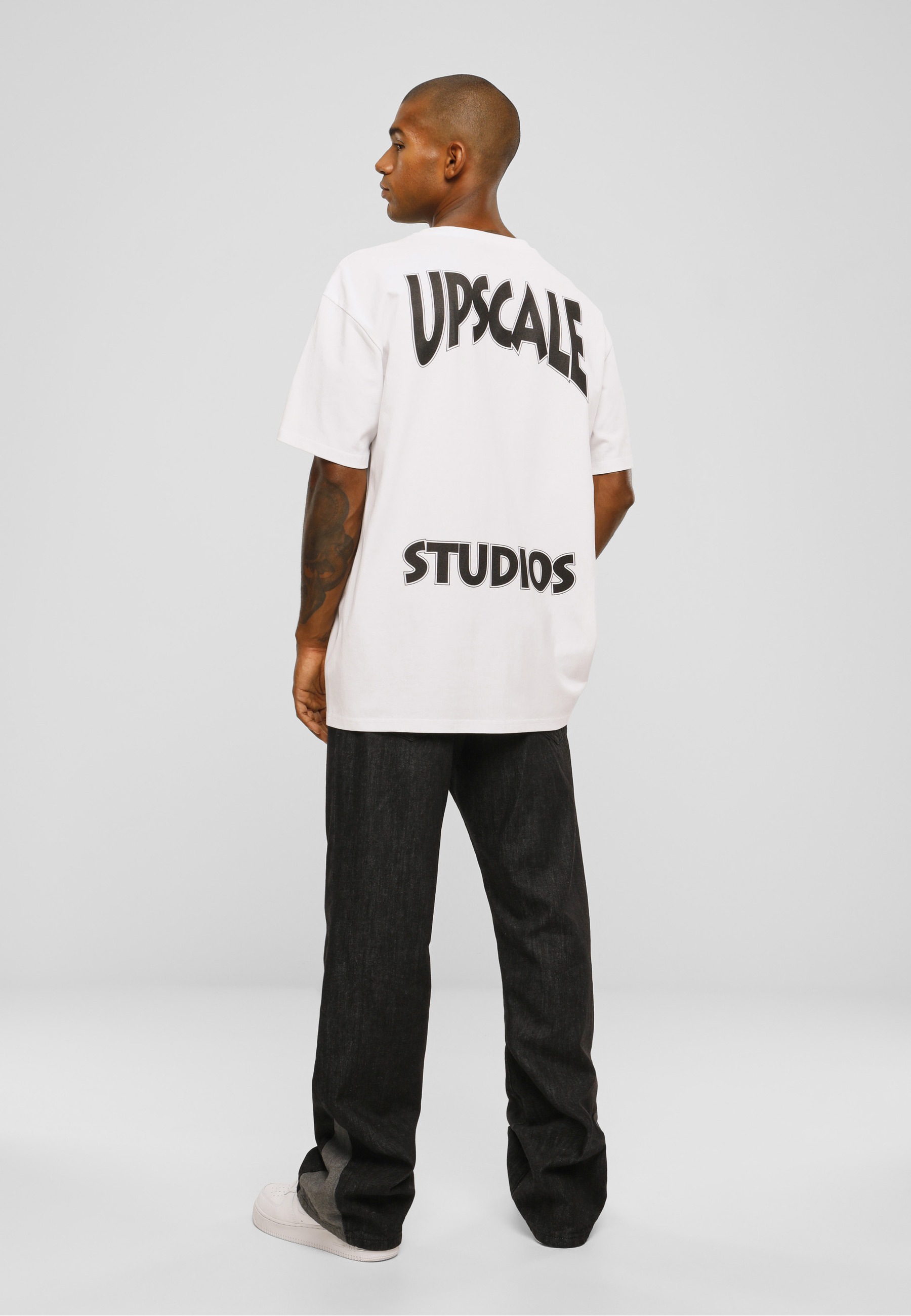 Upscale by Mister Tee Unisex Upscale Studios Oversize Tee Weiß XL 7
