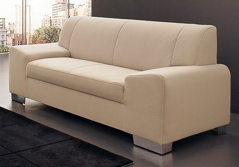 DOMO collection 2-Sitzer "Alisson kubische Formensprache mit abgerundeten Details, Breite 164cm" fester Sitzkomfort