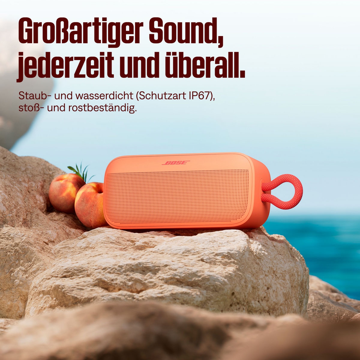 Bose Portable-Lautsprecher »SoundLink Plus« Stereo (Bluetooth Kabellos 20 W)