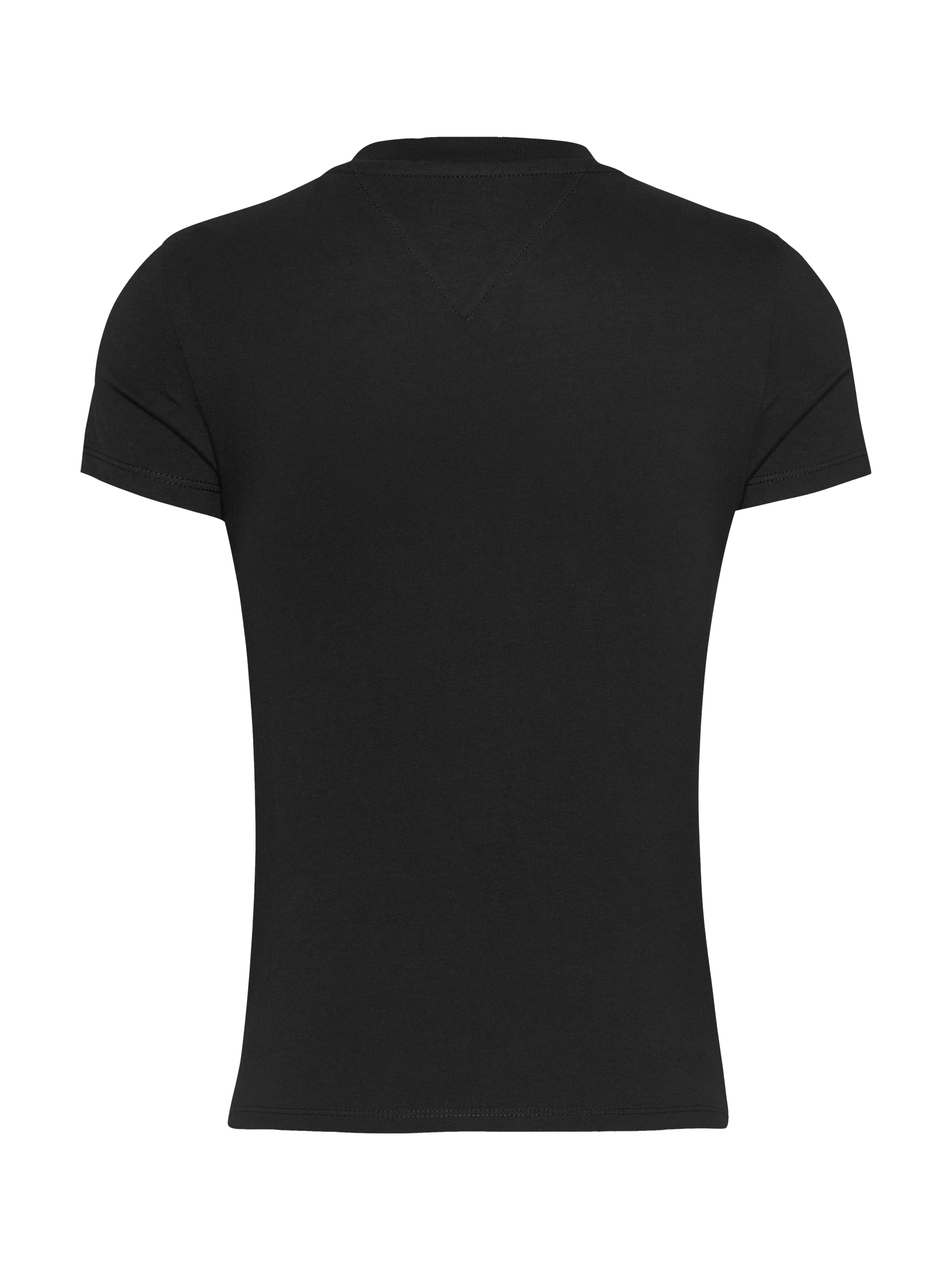 Tommy Jeans Curve T-Shirt »TJW SLIM TONAL LINEAR TEE EXT« in Großen Größen, Logodruck, Figurbetont