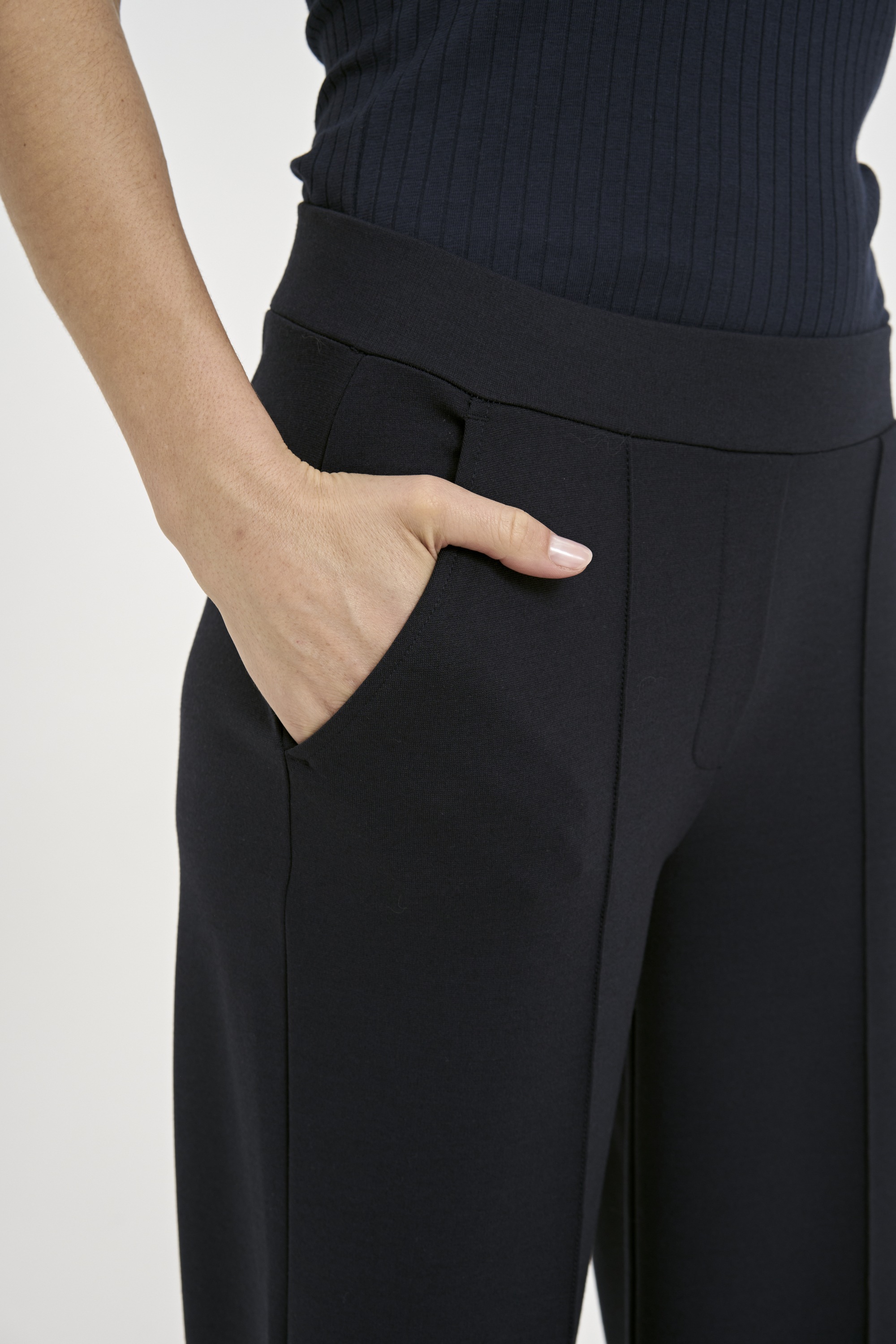 Smith & Soul Culotte, mit Elastikbund & seitlichen Taschen