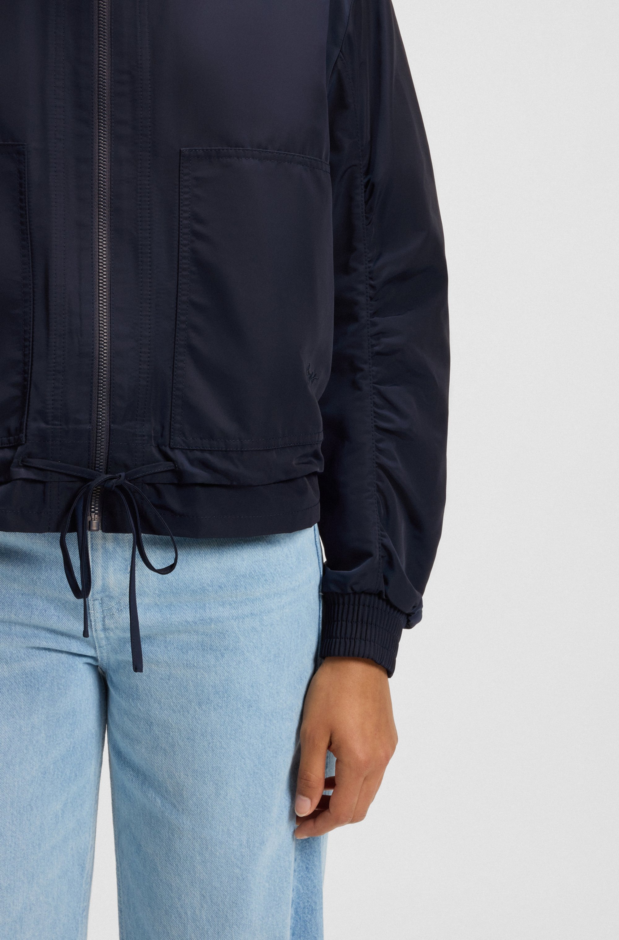 BOSS ORANGE Bomberjacke »Pirosa Premium Damenmode«, mit schützendem Finish