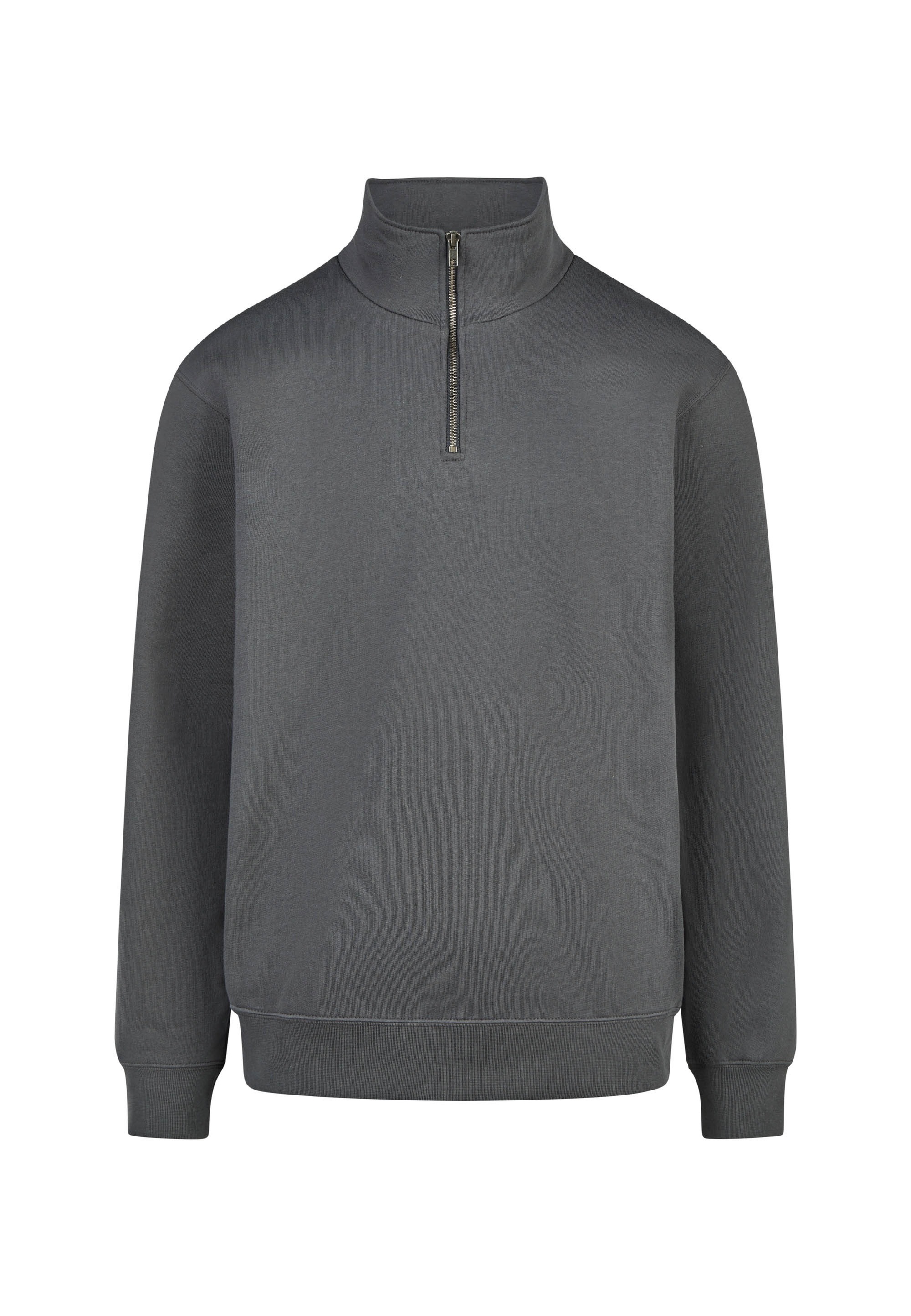 Cleptomanicx Sweatshirt , mit Halfzip am Kragen
