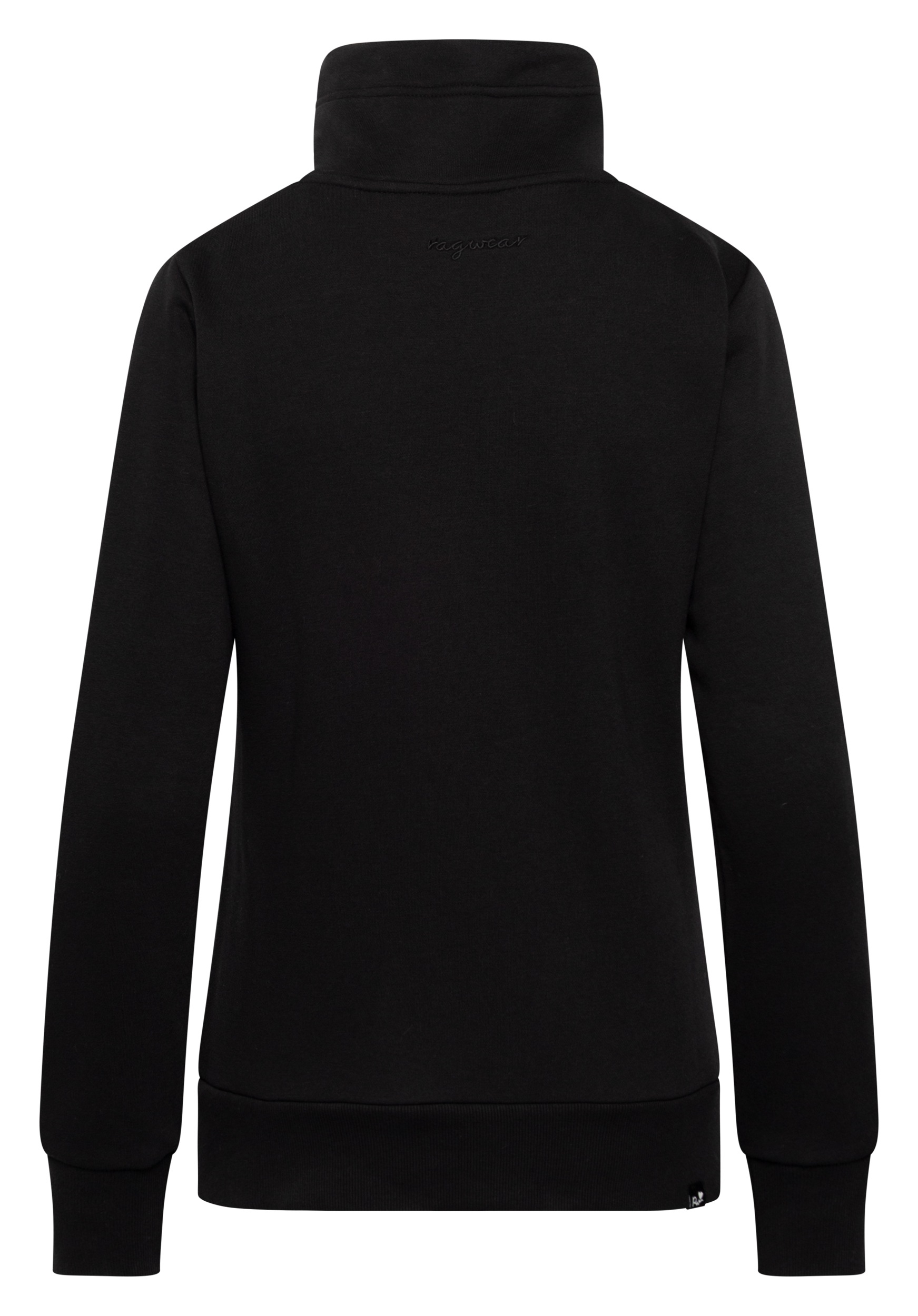 Ragwear Sweatjacke »RONETTE« brushed, in super softer Qualität, unifarbene Optik, mit Stehkragen