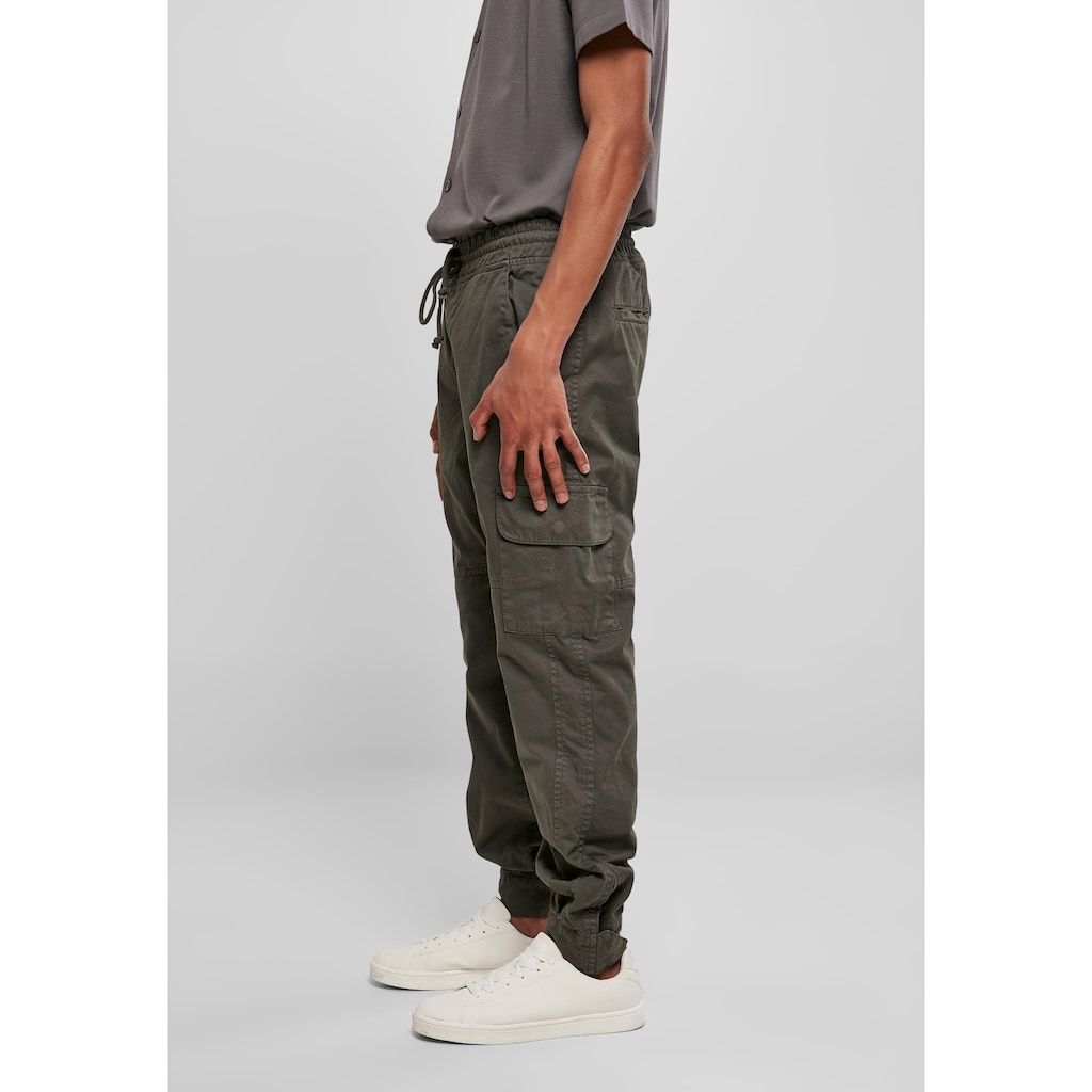 URBAN CLASSICS Cargohose »Urban Classics Herren Military Jogg Pants«, (1 tlg.)