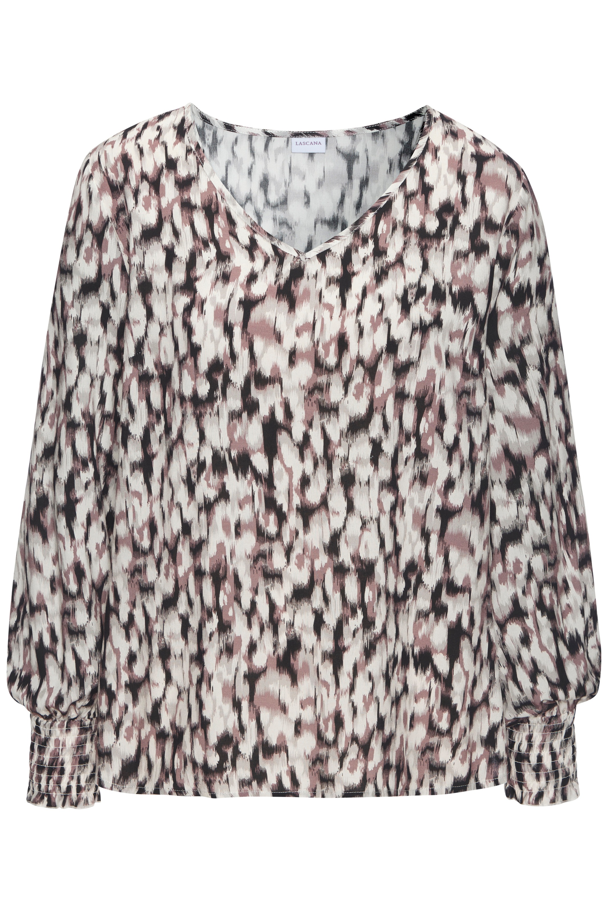 Buffalo Druckbluse, mit V-Ausschnitt günstig online kaufen