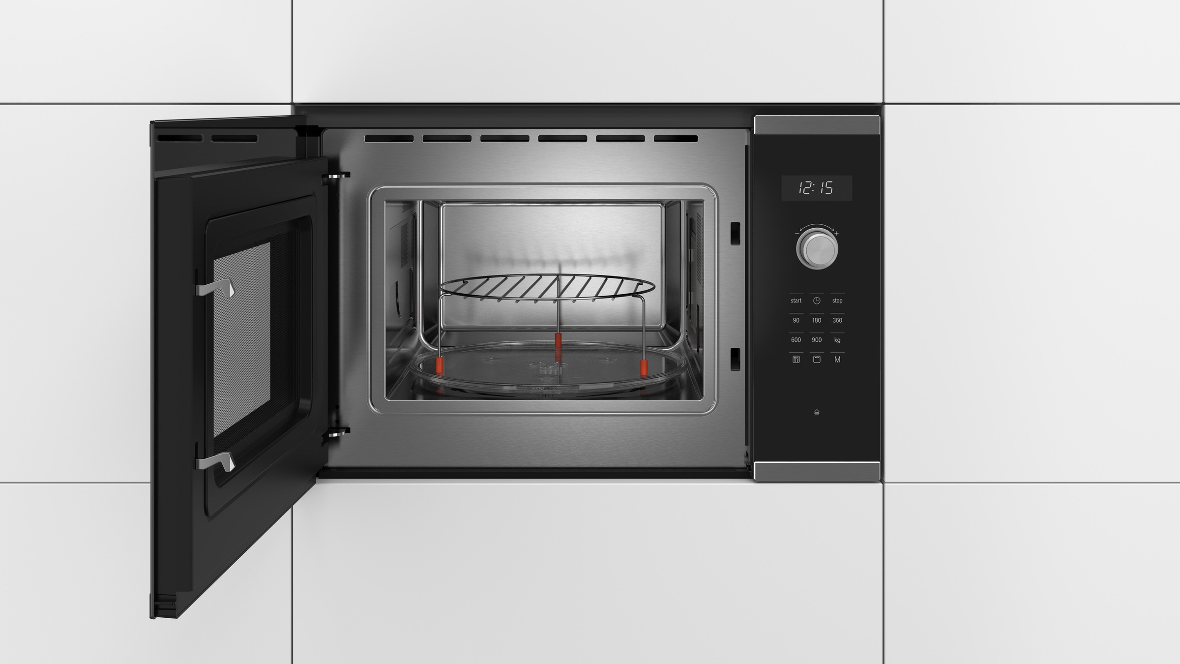 BOSCH Einbau-Mikrowelle »BEL554MS0«, Mikrowelle-Grill-Grill, 1450 W