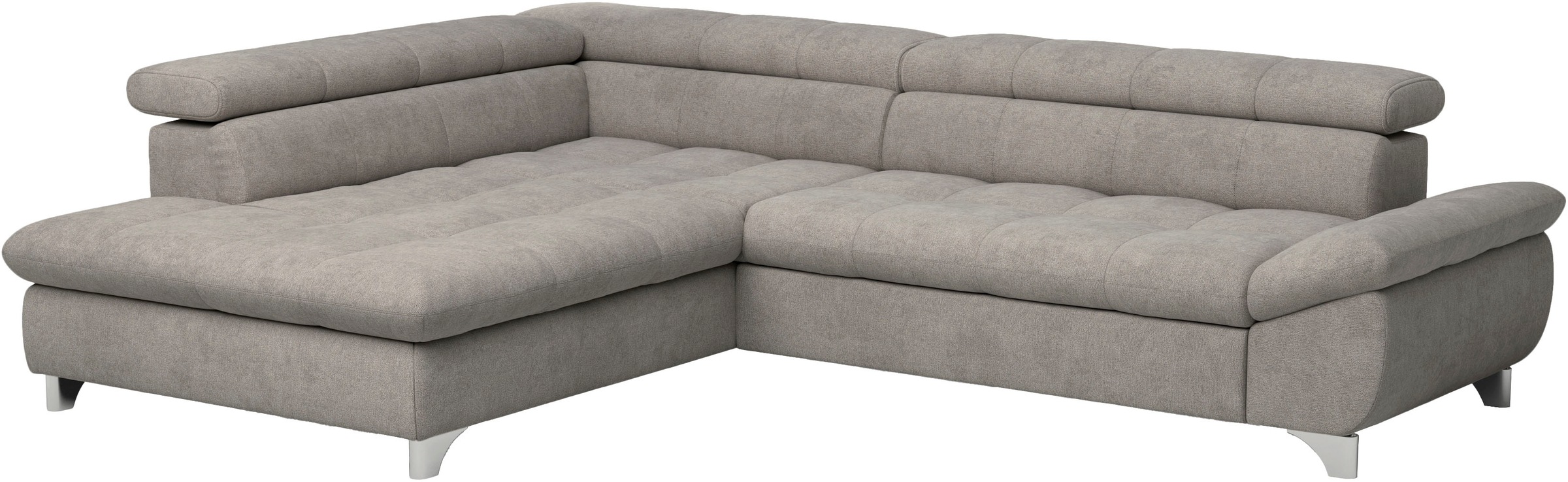 COTTA Ecksofa »Gemini L-Form«, mit Kopfteilverstellung, wahlweise mit Bettfunktion