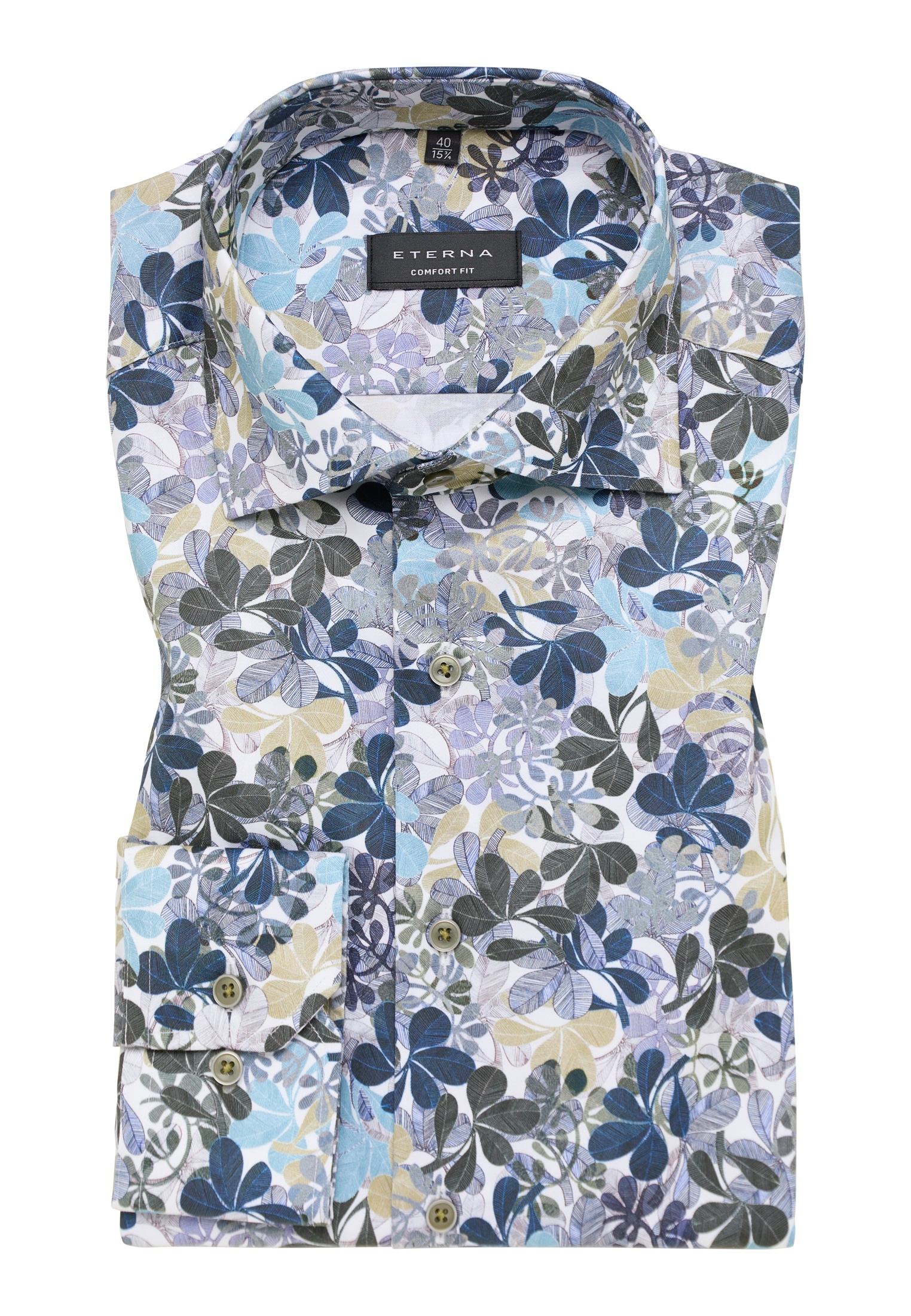 Eterna Langarmhemd »COMFORT FIT« NON IRON (bügelfrei)