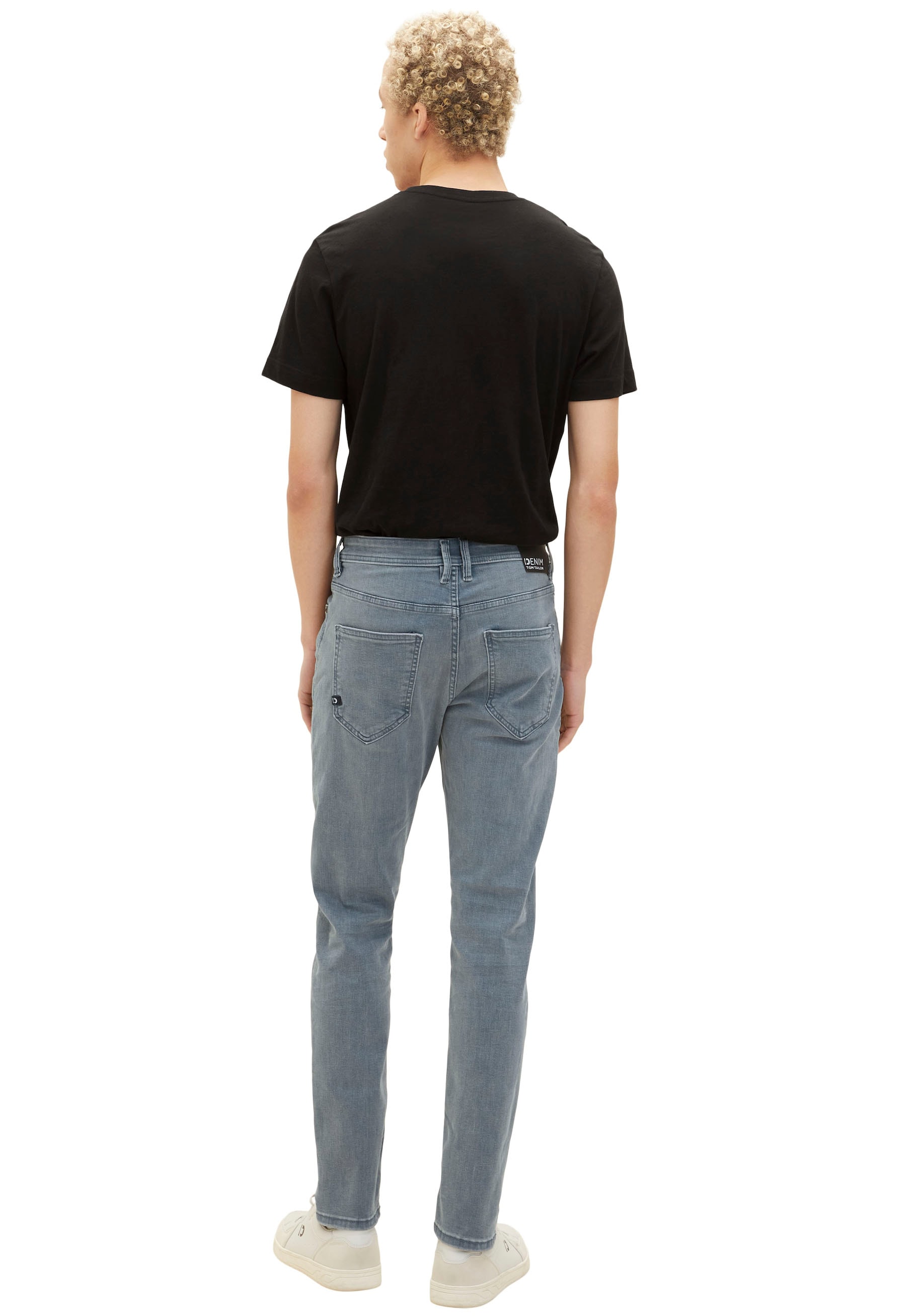 TOM TAILOR Denim Slim-fit-Jeans, mit Logo-Badge