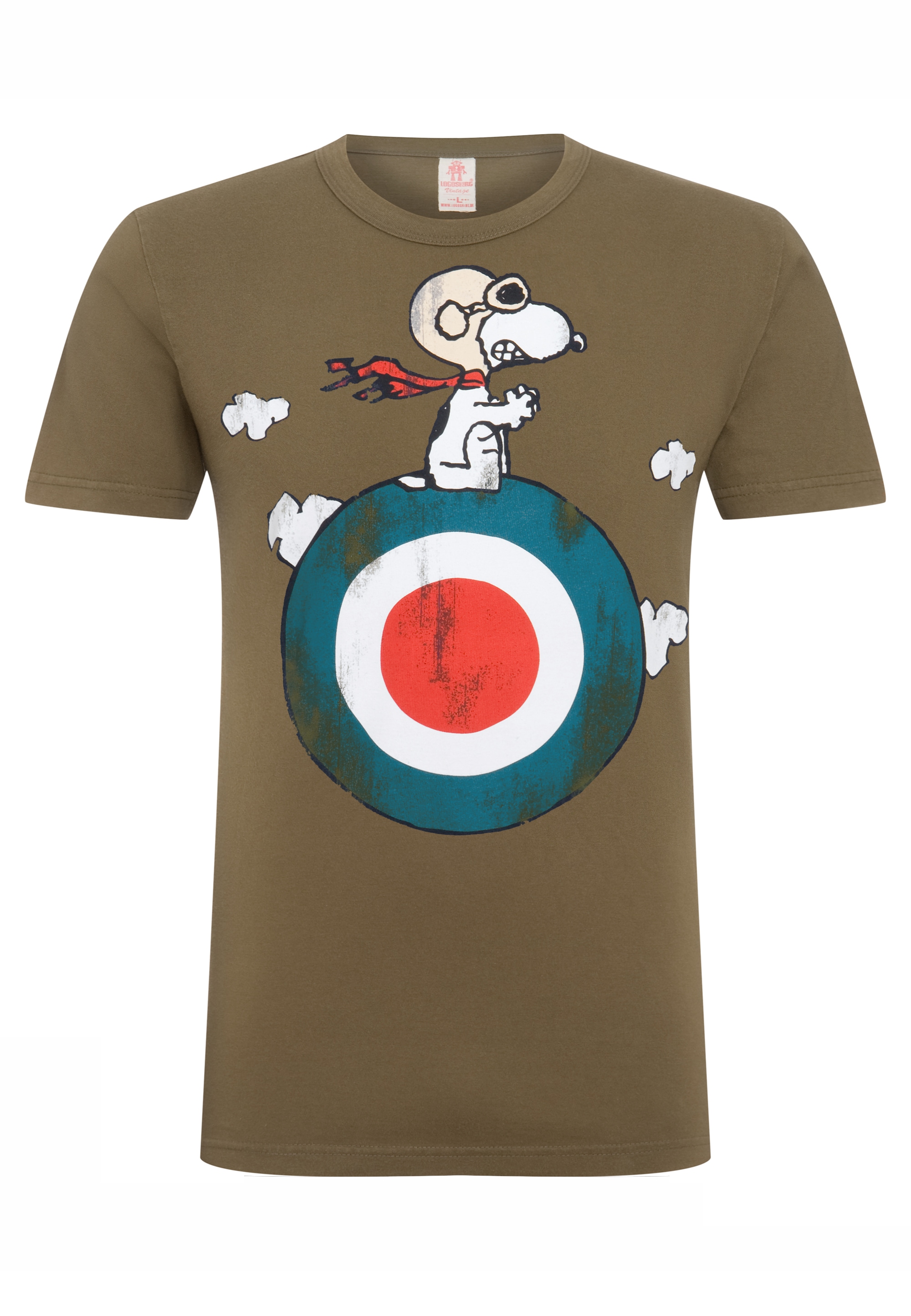 LOGOSHIRT T-Shirt »Peanuts - Snoopy«, mit lizenziertem Print