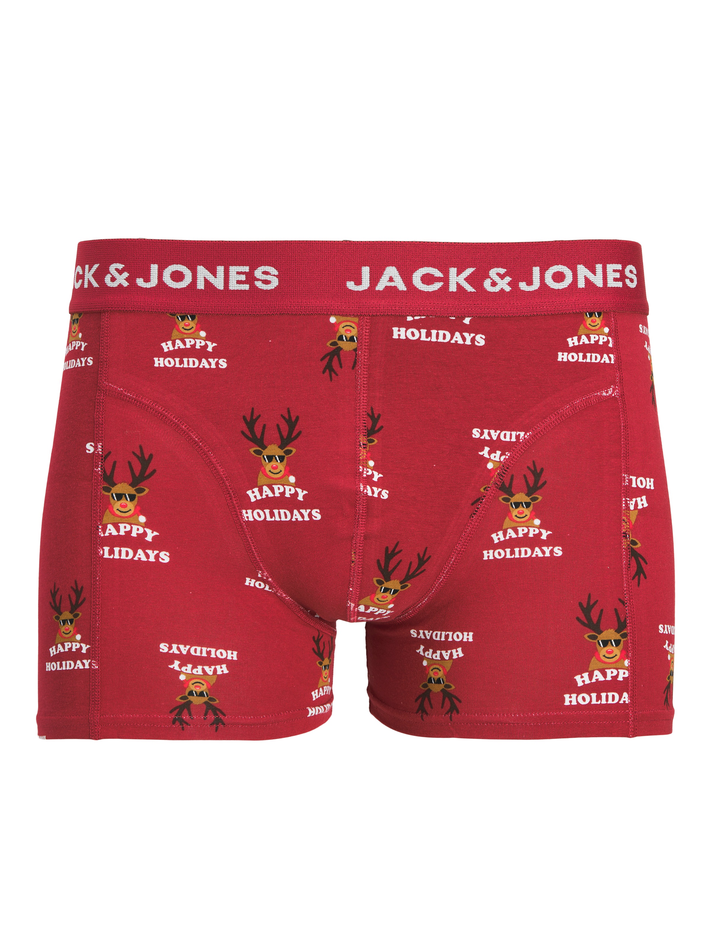 Jack & Jones Trunk »JACHAPPY HOLIDAYS GIFTBOX« Set, 3 Stk. Weihnachten, Geschenkbox mit Socken