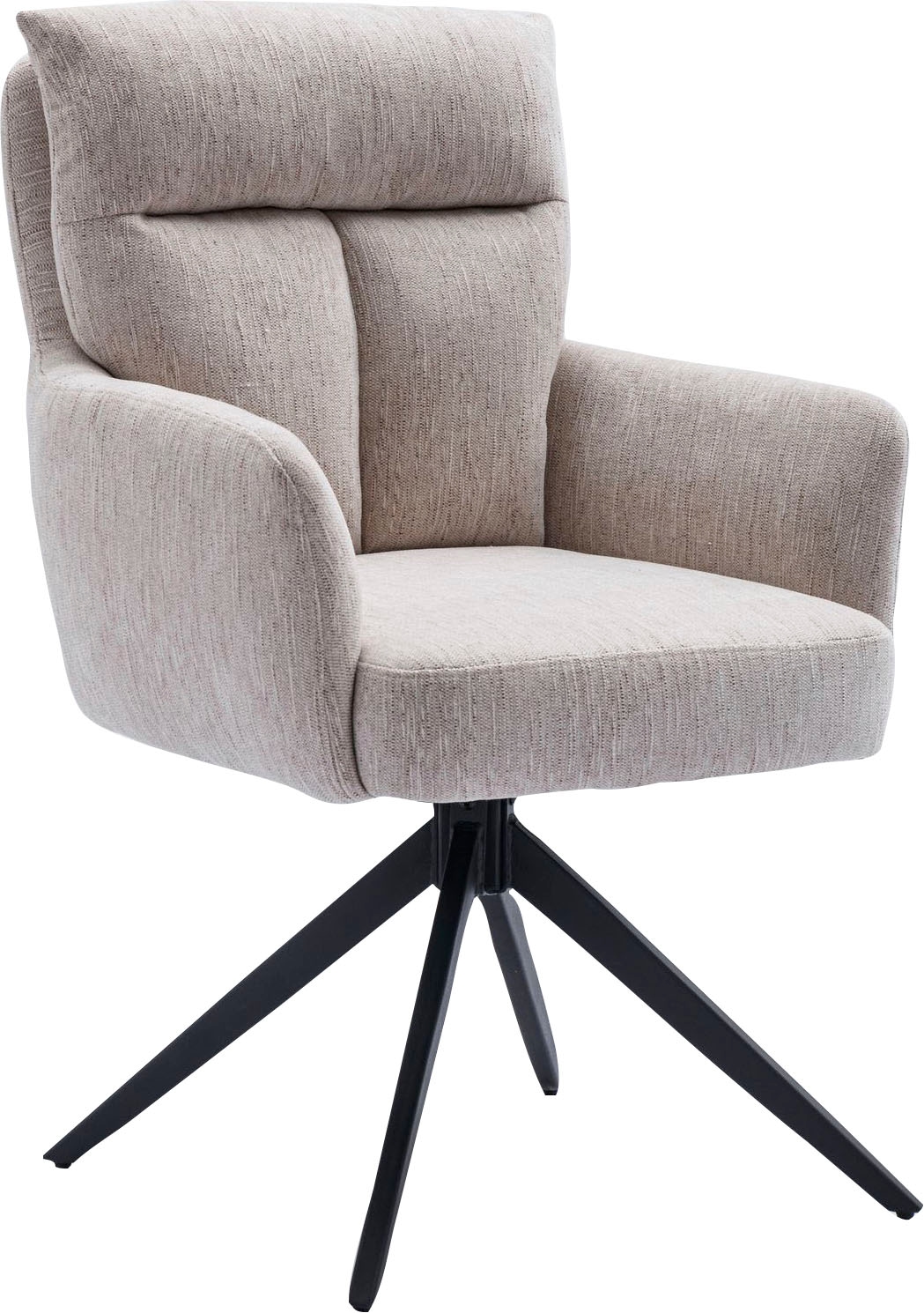 Home affaire Esszimmerstuhl »Monaco, TOPSELLER!«, (Set), 2 St., Boucle, verschiedene Gestelle wählbar, Belastbar bis 120 Kg