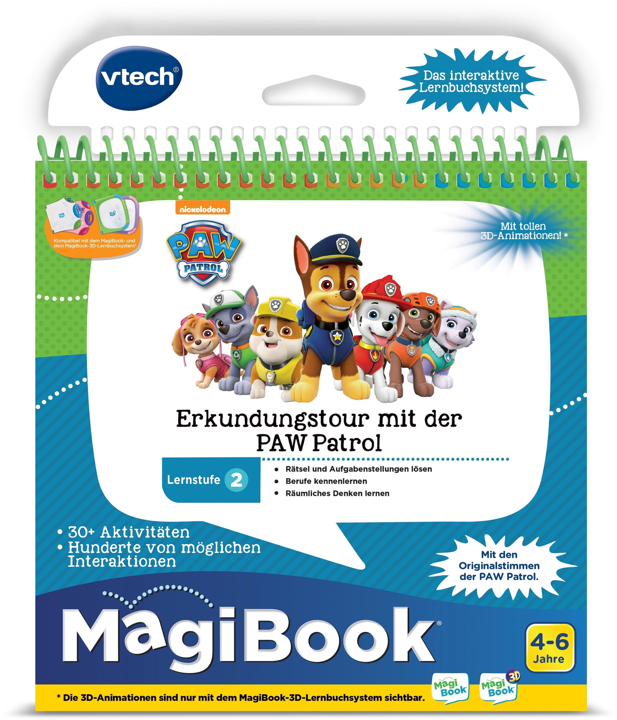 Vtech® Buch »MagiBook Lernstufe 2 - Erkundungtour mit der PAW Patrol«