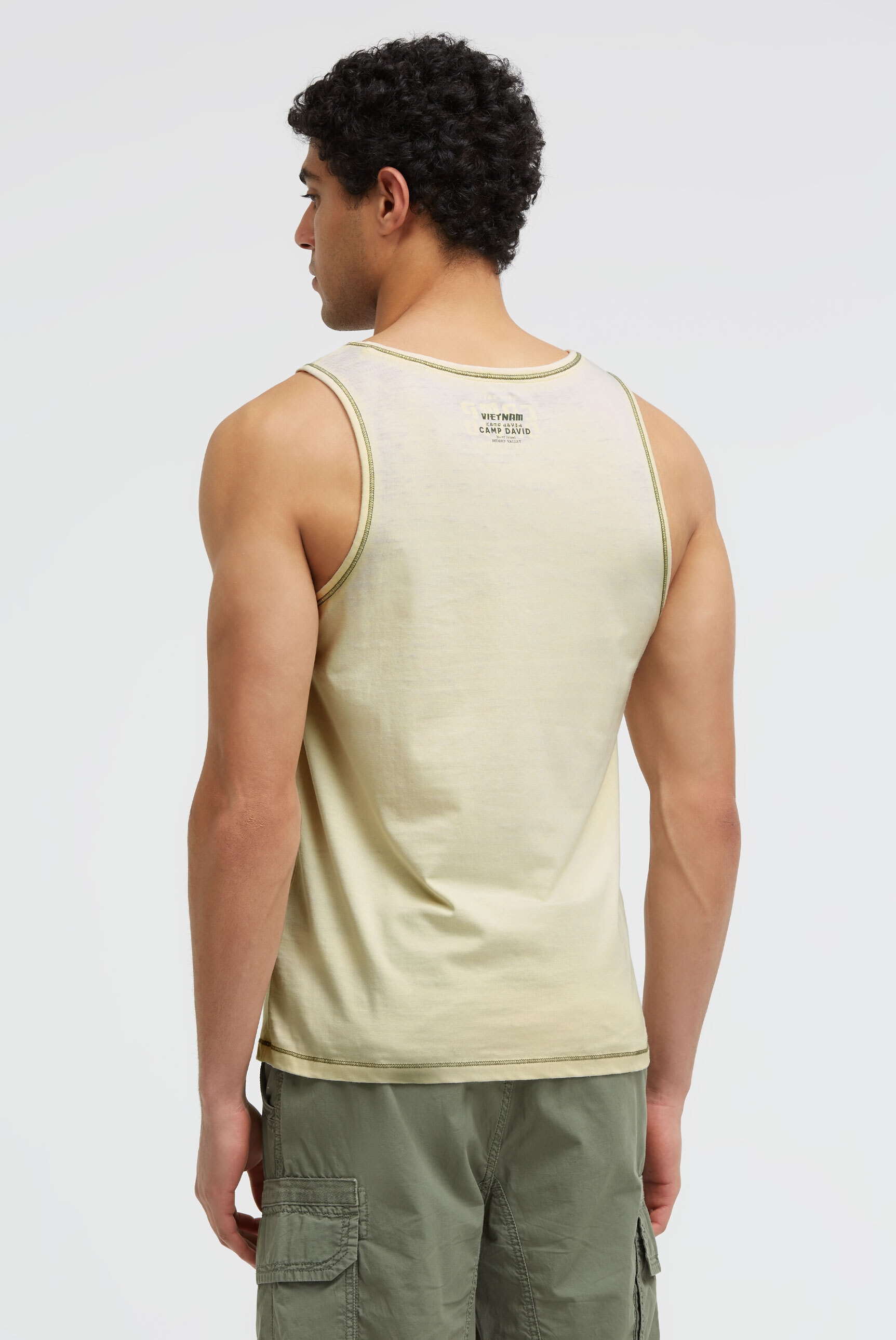 CAMP DAVID Tanktop in softer Haptik