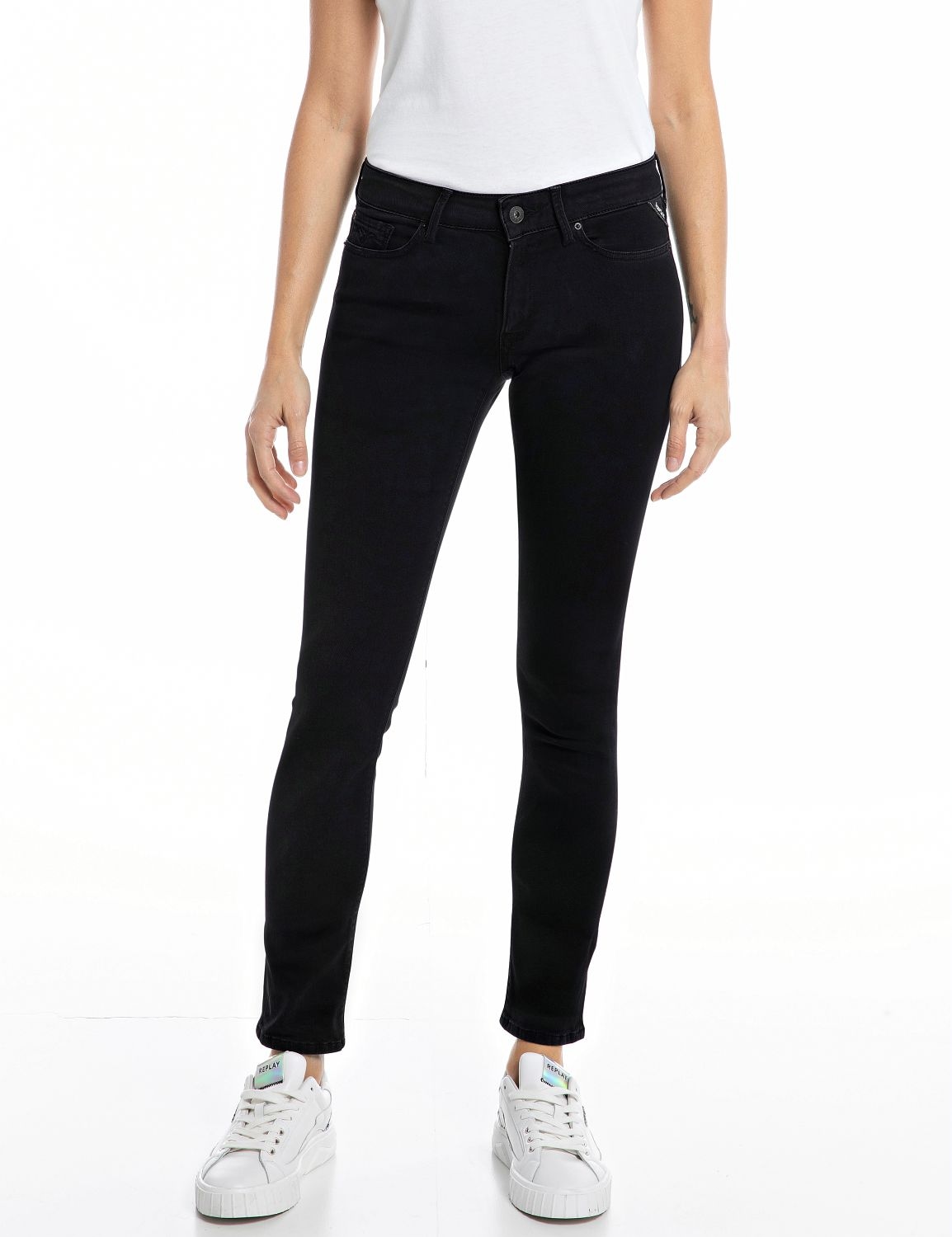 Replay 5-Pocket-Jeans "NEW LUZ", in Ankle-Länge