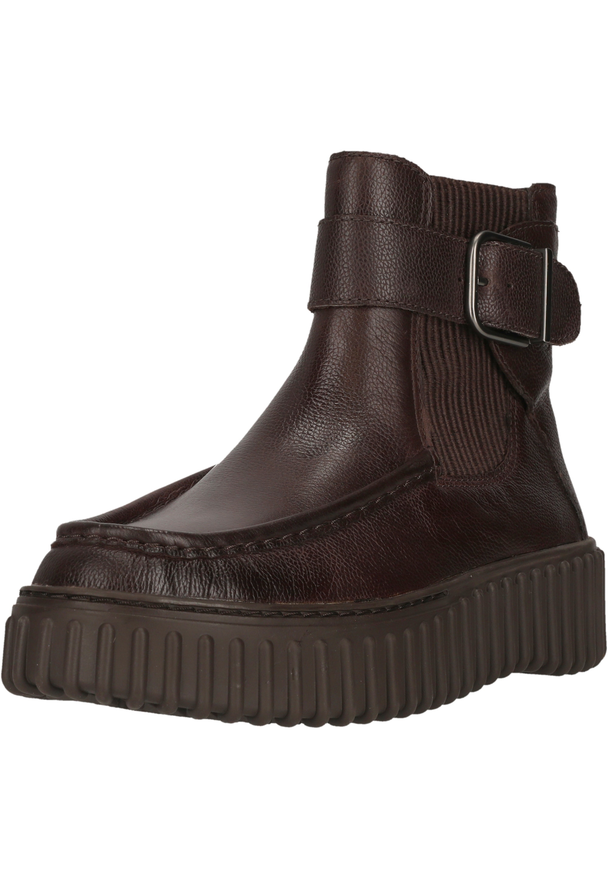 Clarks Stiefel "Torhill Buckle" mit verstellbarem Schnallenriemen