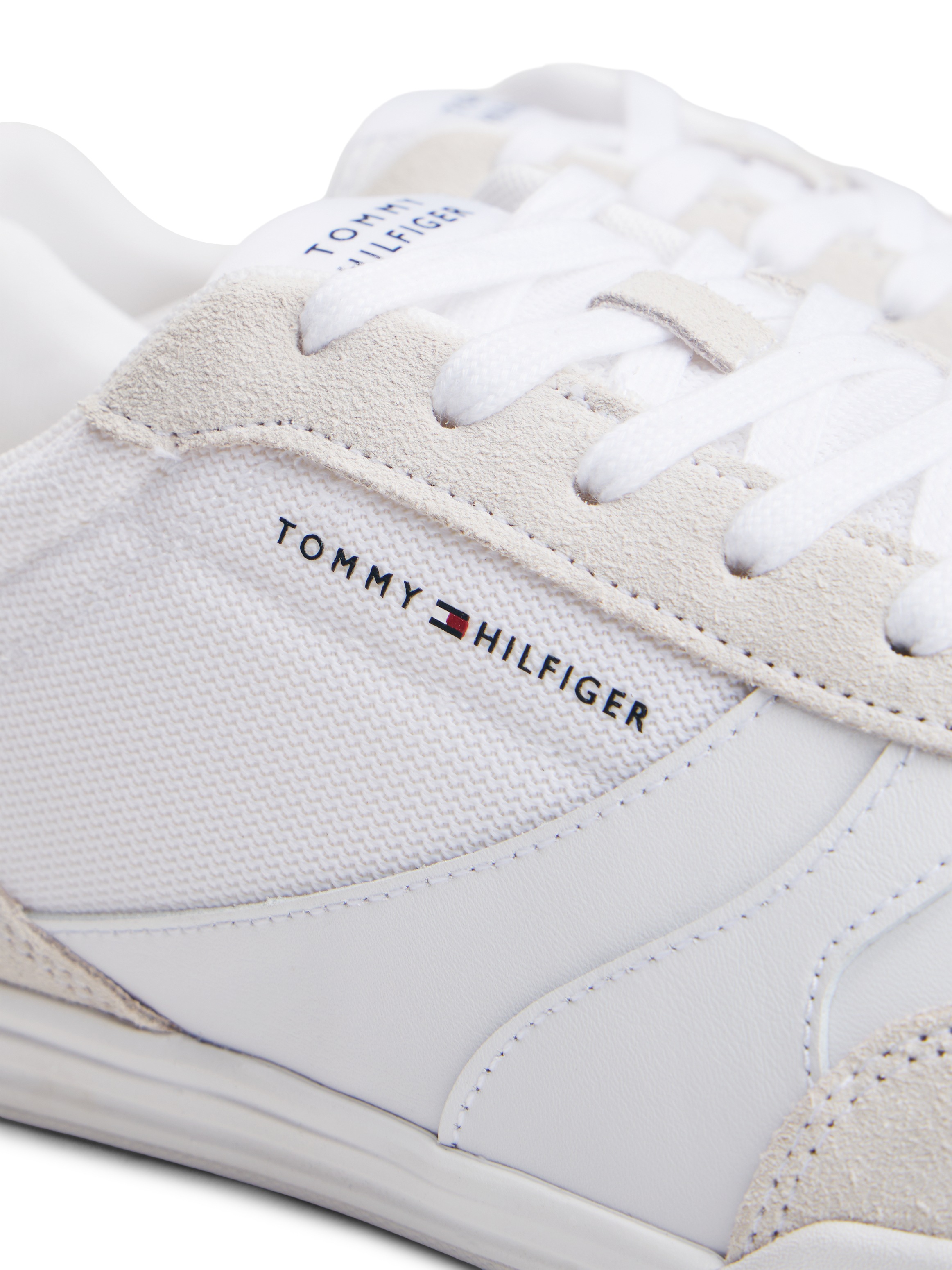 Tommy Hilfiger Sneaker "LOPRO CUP MIX", Freizeitschuh, Halbschuh, Schnürsch günstig online kaufen