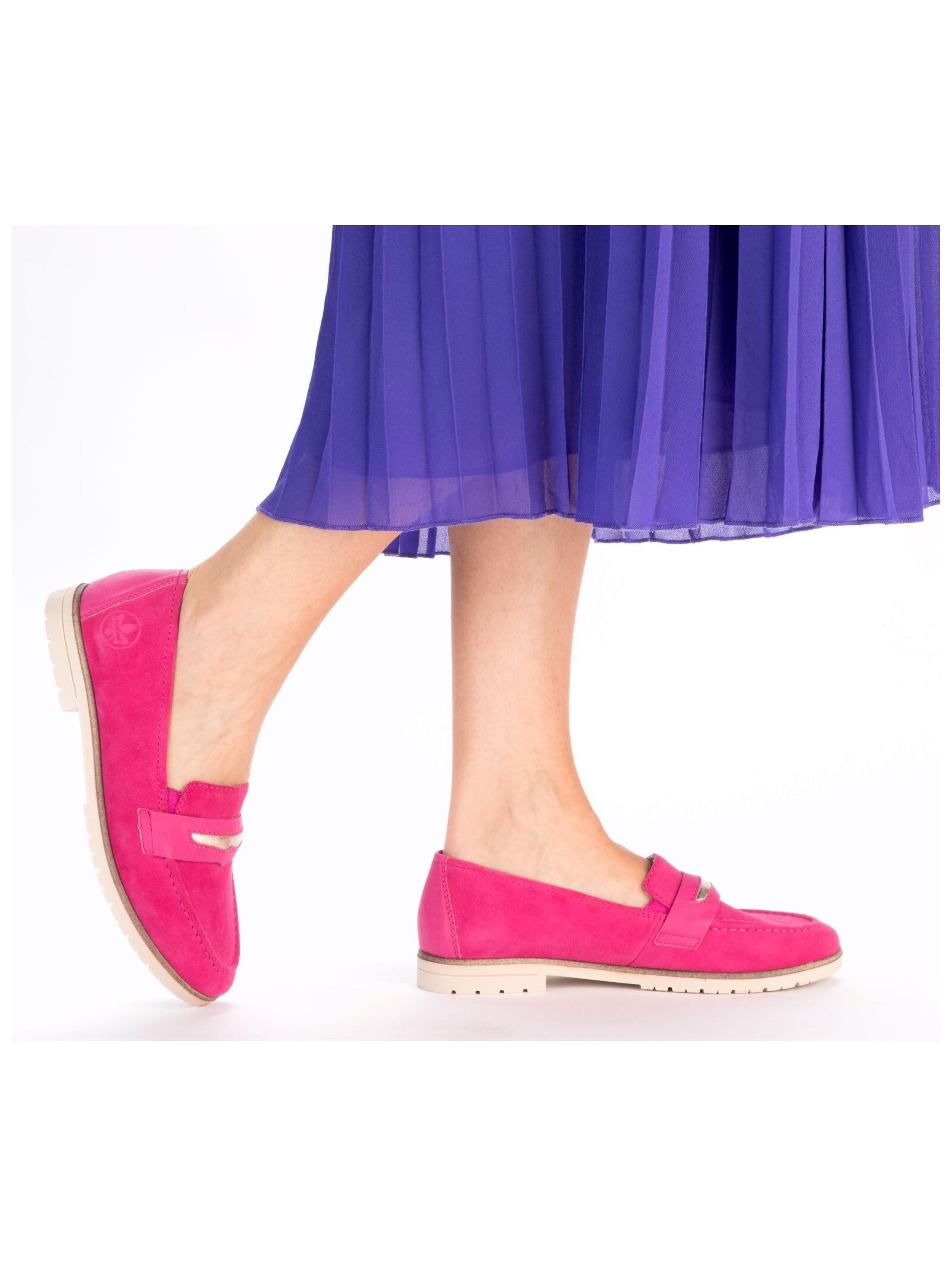 Rieker Slipper »Rieker Slipper Leder/Synthetik«