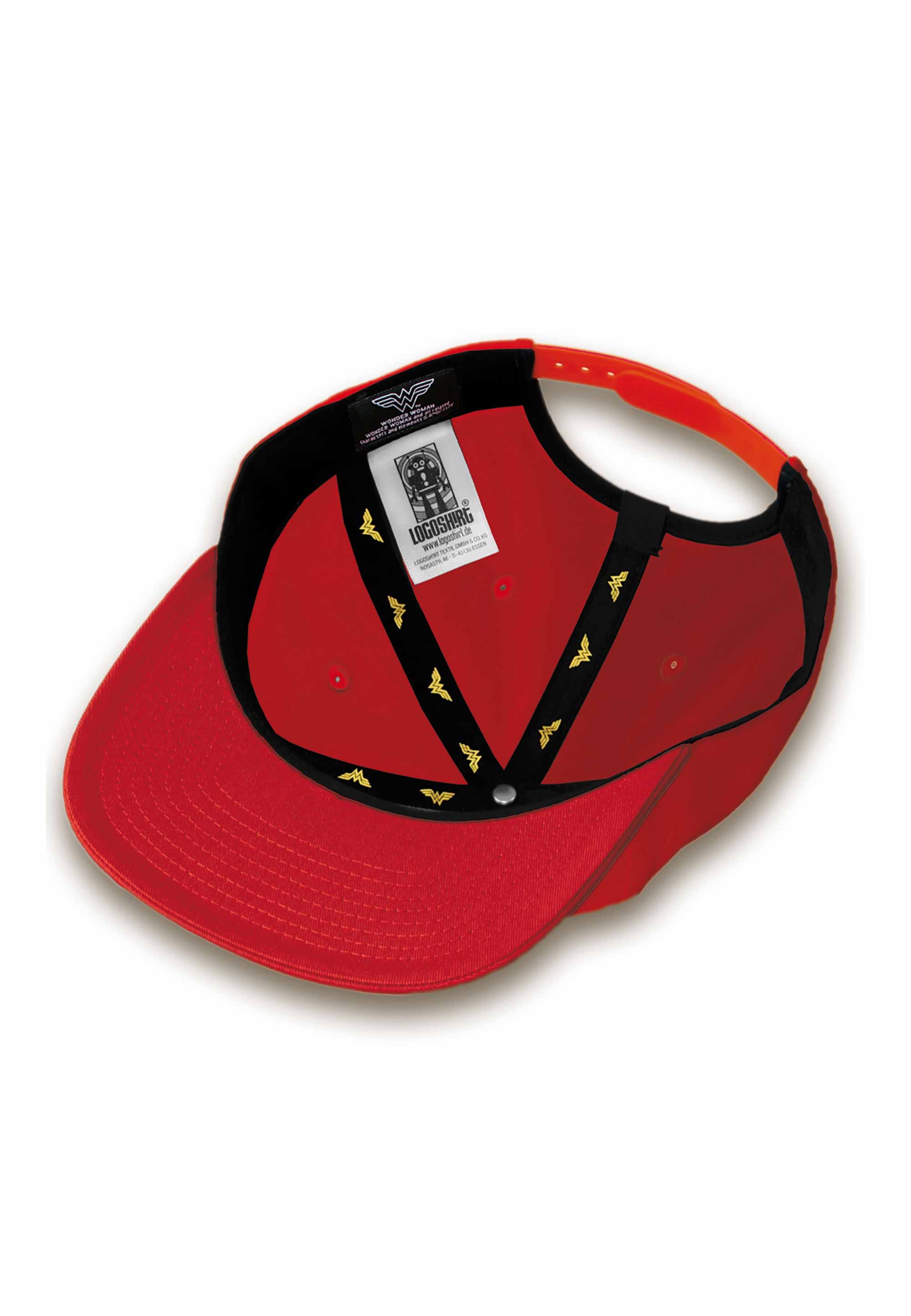 LOGOSHIRT Baseball Cap »DC Wonder Woman«, mit lizenzierter Stickerei