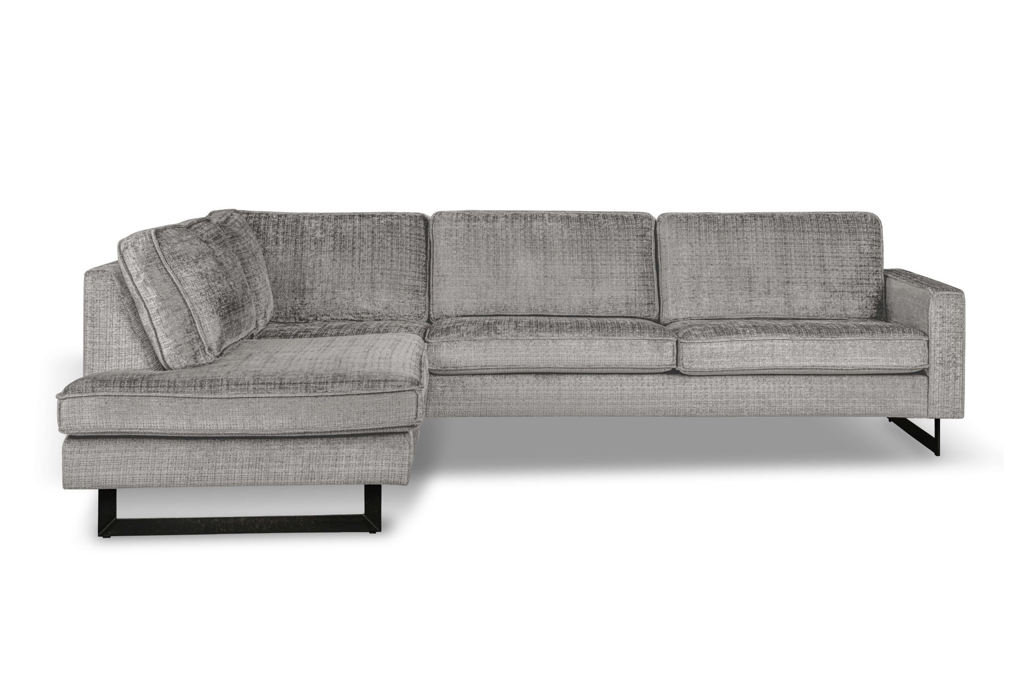 Home affaire Ecksofa "Pinto, 290 cm, Cord, Chenille, Lederoptik, Ottomane l günstig online kaufen