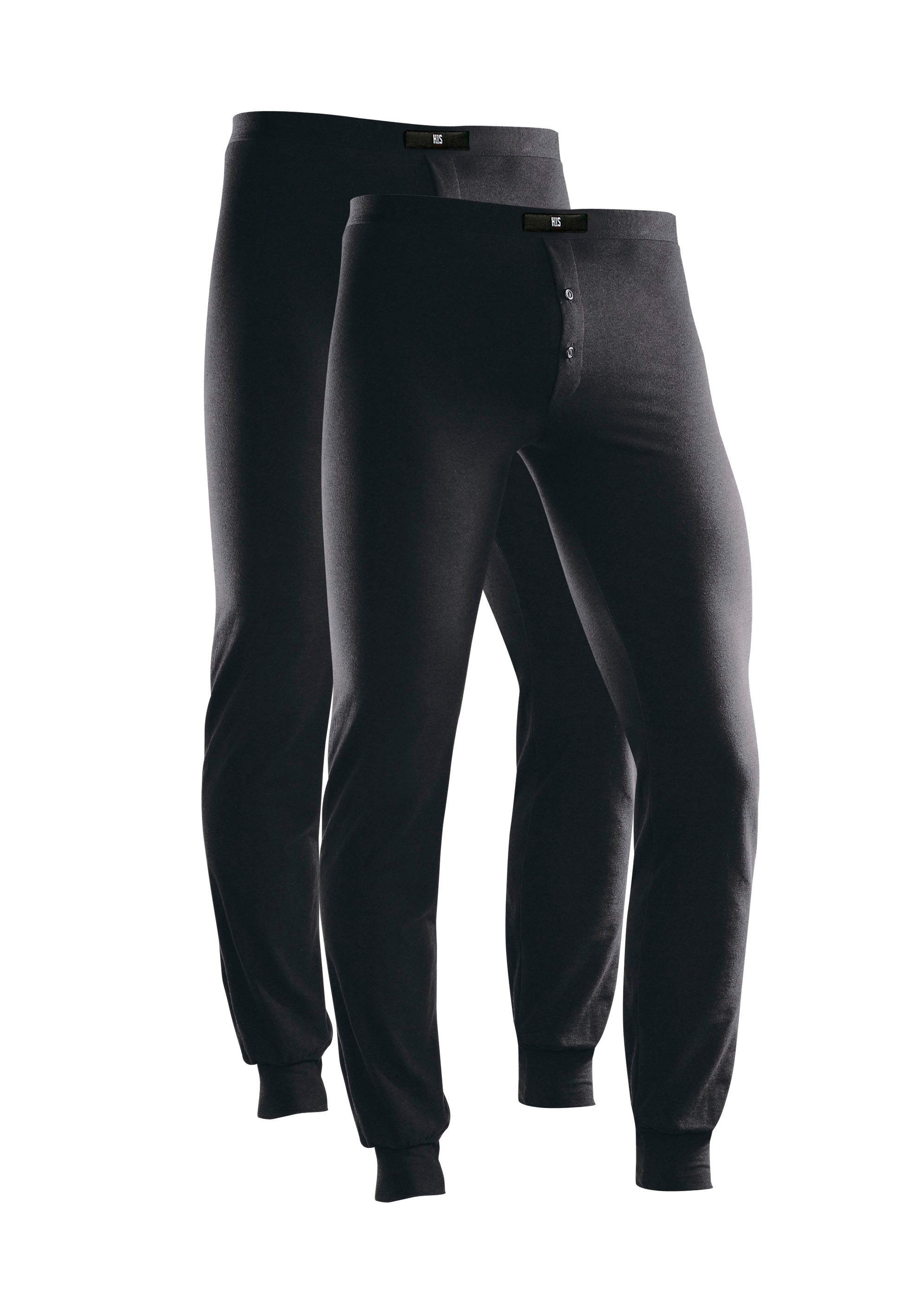H.I.S Lange Unterhose, 2 Stk. mit Bündchen am Bein günstig online kaufen