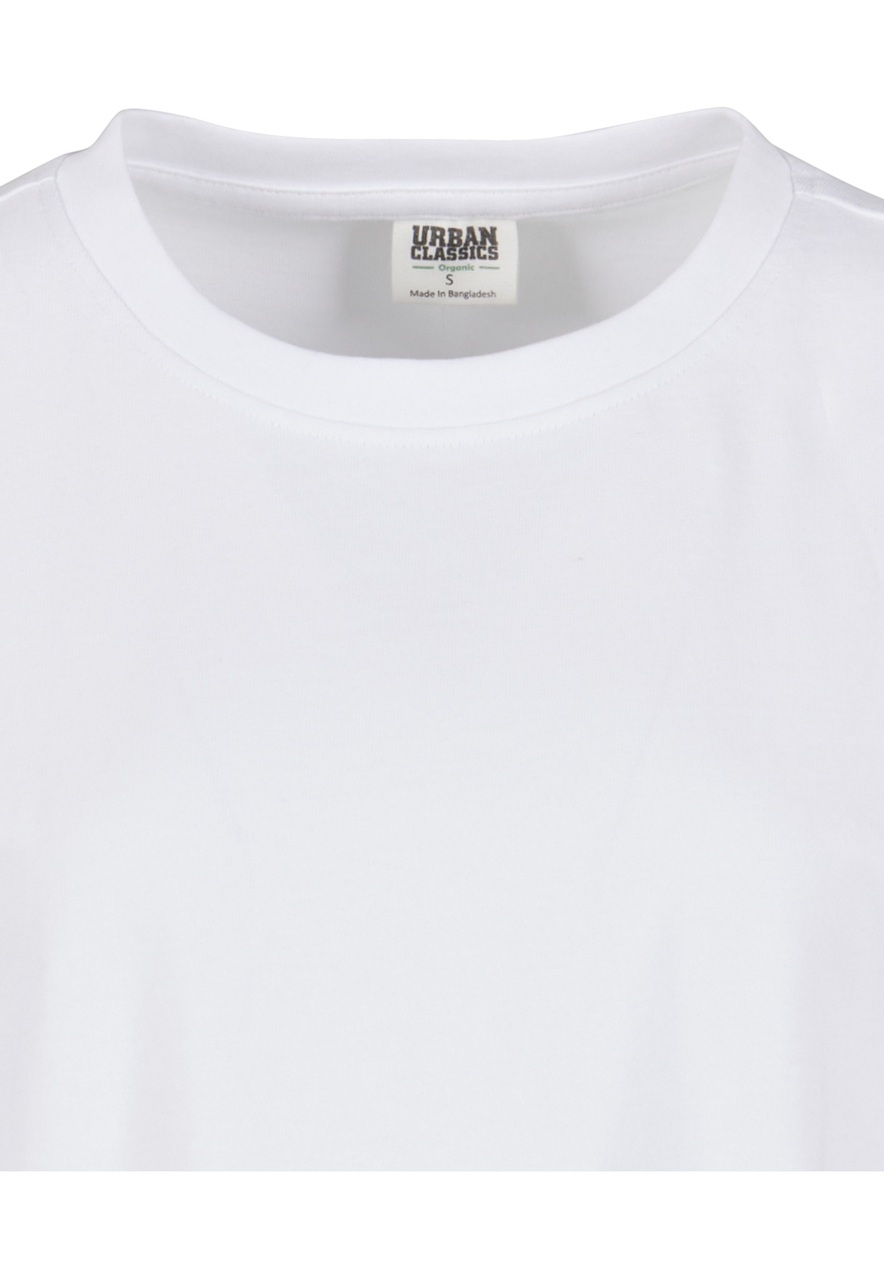 URBAN CLASSICS T-Shirt »Urban Classics Damen Ladies Heavy Organic Oversized Cropped Tee« 1 Stk.