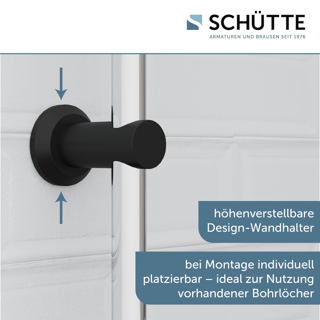 Schütte Duschsystem »MATAO RAIN«, Regendusche ohne Armatur, Handbrause mit 3 Funktionen