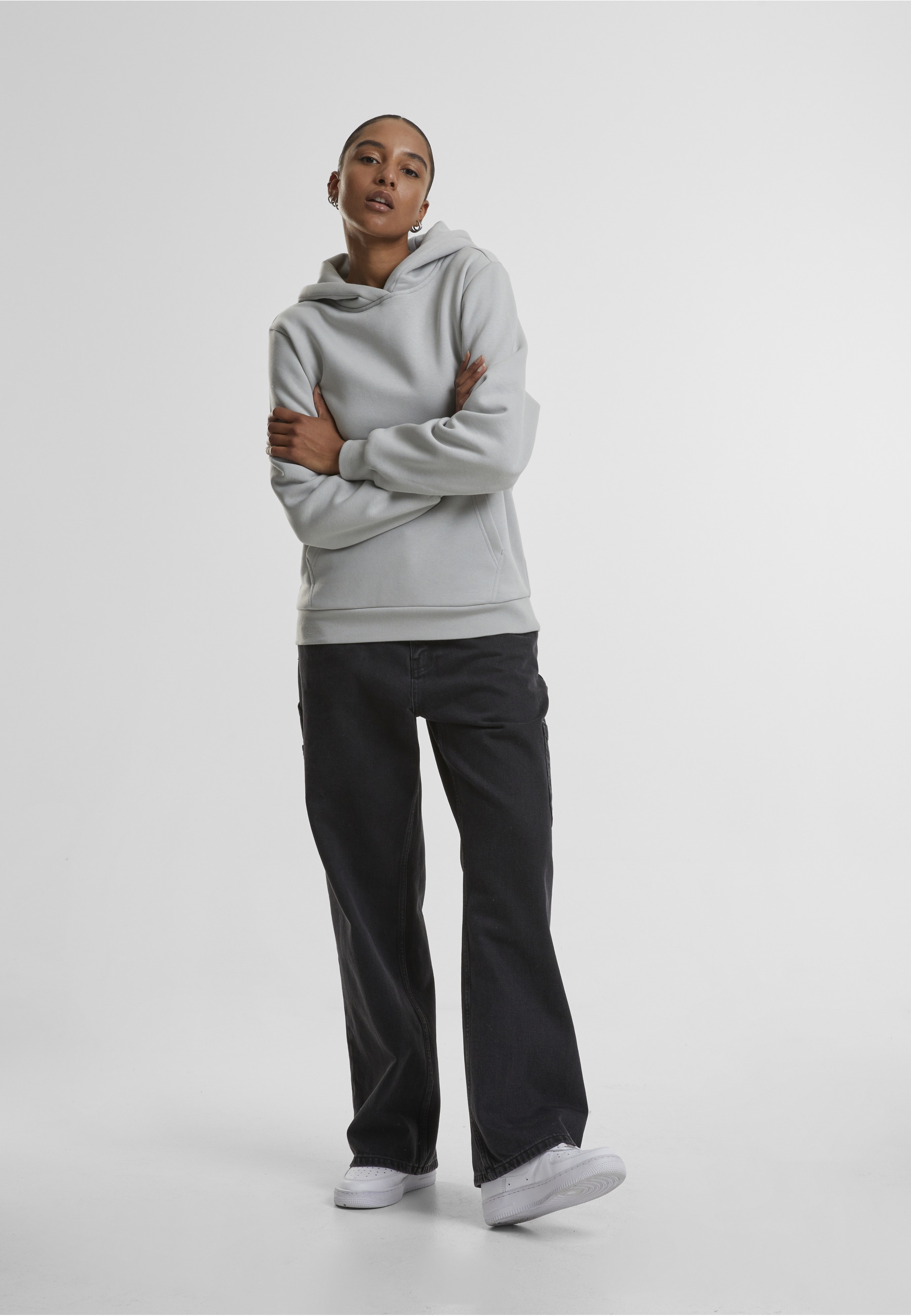 URBAN CLASSICS Kapuzenpullover »Urban Classics Ladies Fluffy Hoody« 1