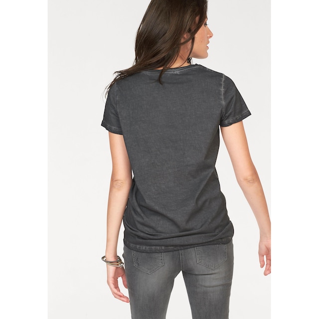 Aniston CASUAL T-Shirt, mit Oil dyed-Waschung online bestellen | BAUR