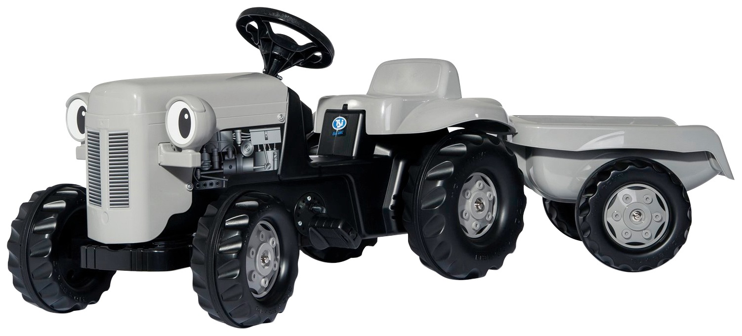 rolly toys® Tretfahrzeug »Little Grey Fergie«, Traktor mit Trailer