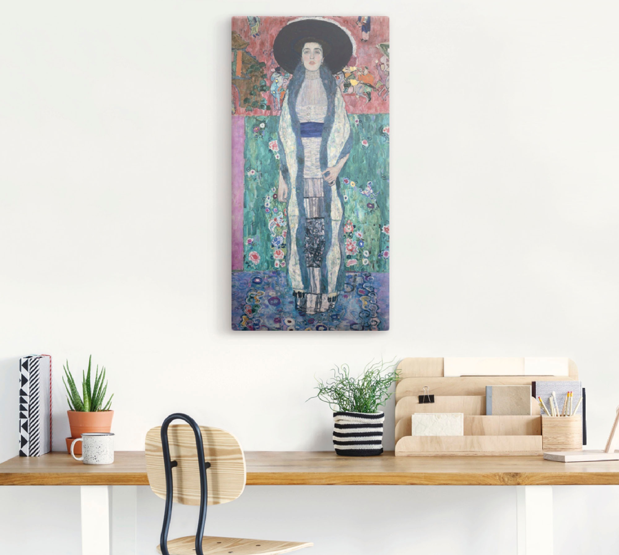 Artland Leinwandbild "Bildnis Adele Bloch-Bauer II. 1912" Frau 1 Stk. tlg. günstig online kaufen