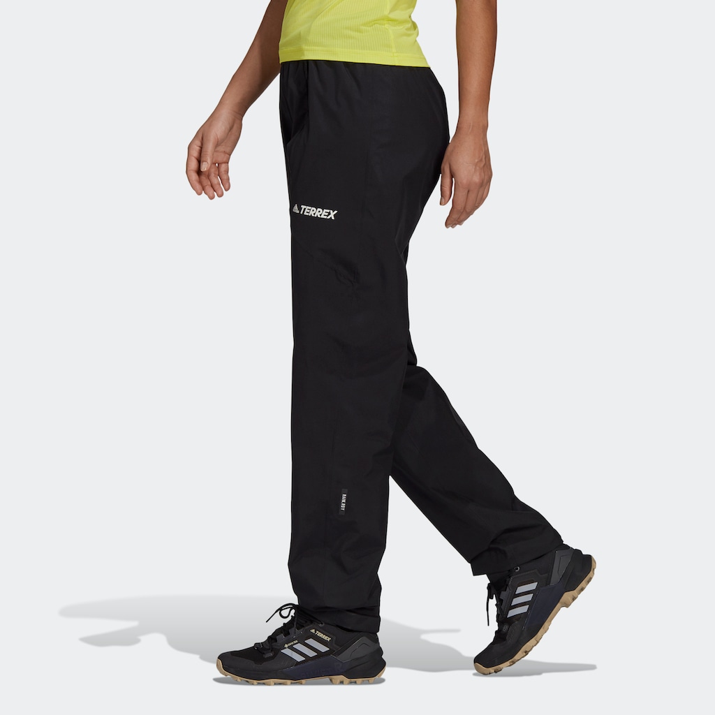 adidas TERREX Outdoorhose »TERREX MULTI RAIN.RDY PRIMEGREEN 2LAYER REGENHOSE«, (1 tlg.)