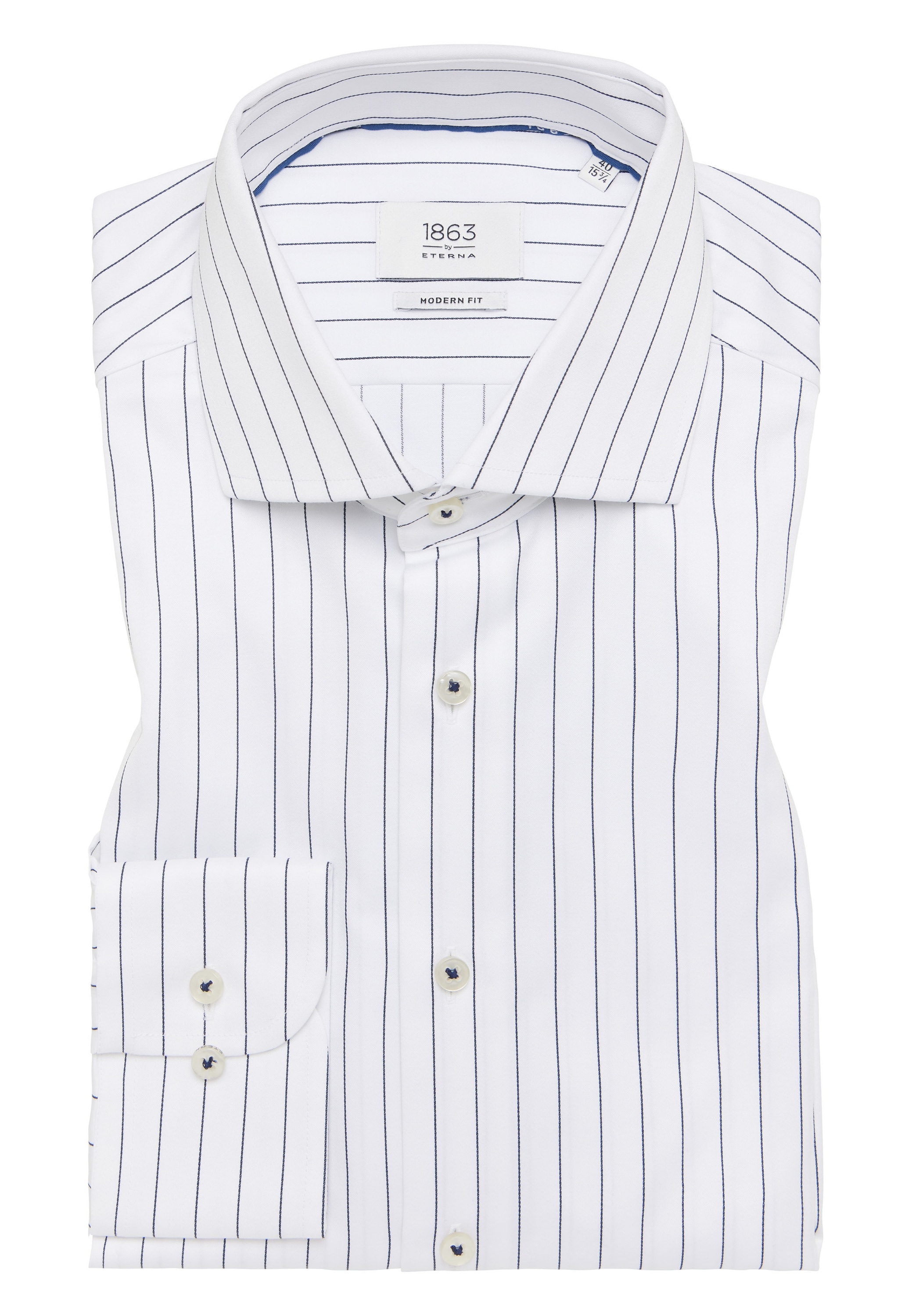 Eterna Langarmhemd »MODERN FIT«, NON IRON (bügelfrei)