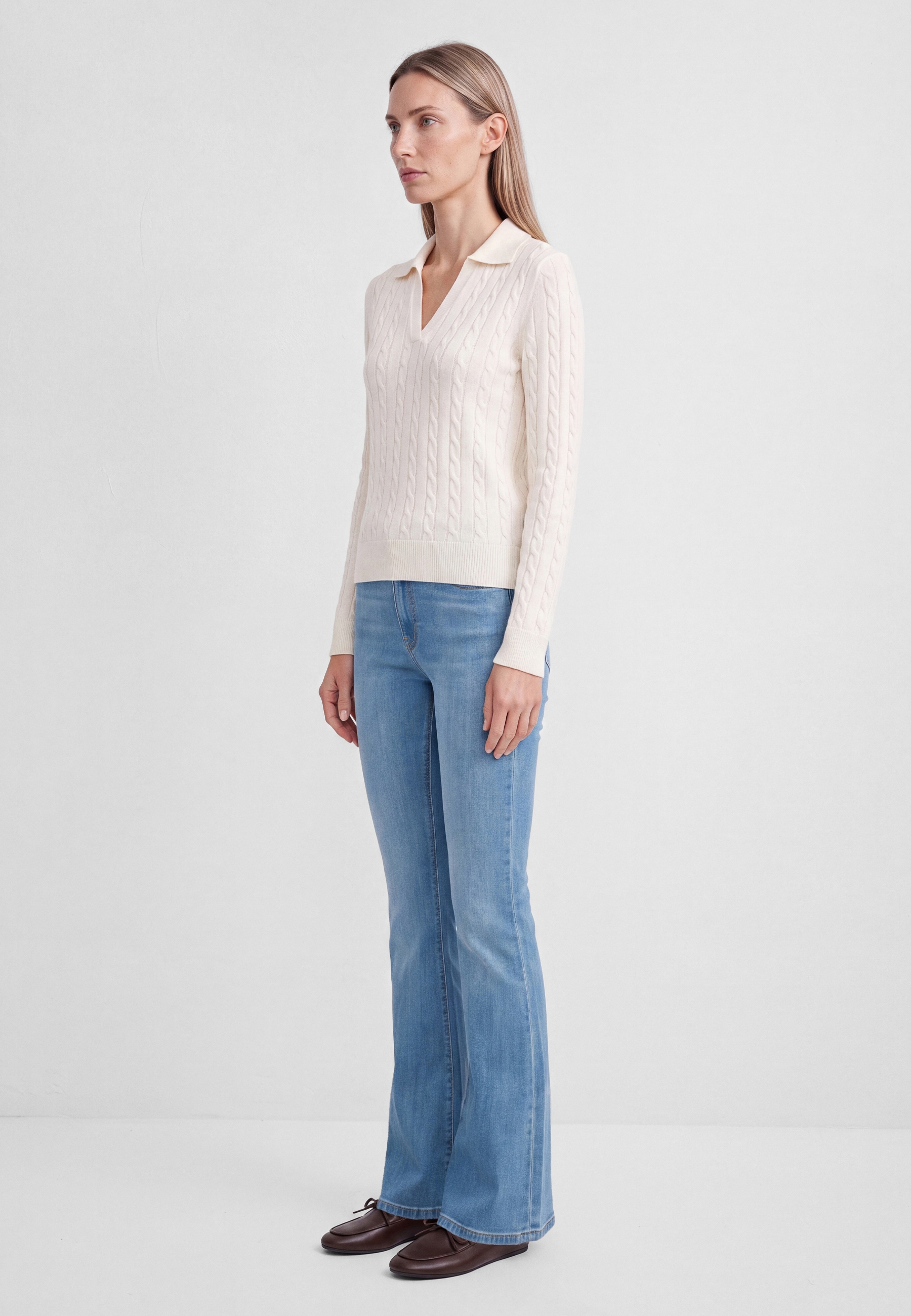 Mavi Strickpullover »POLO NECK TRICOT« Pullover Feinstrick