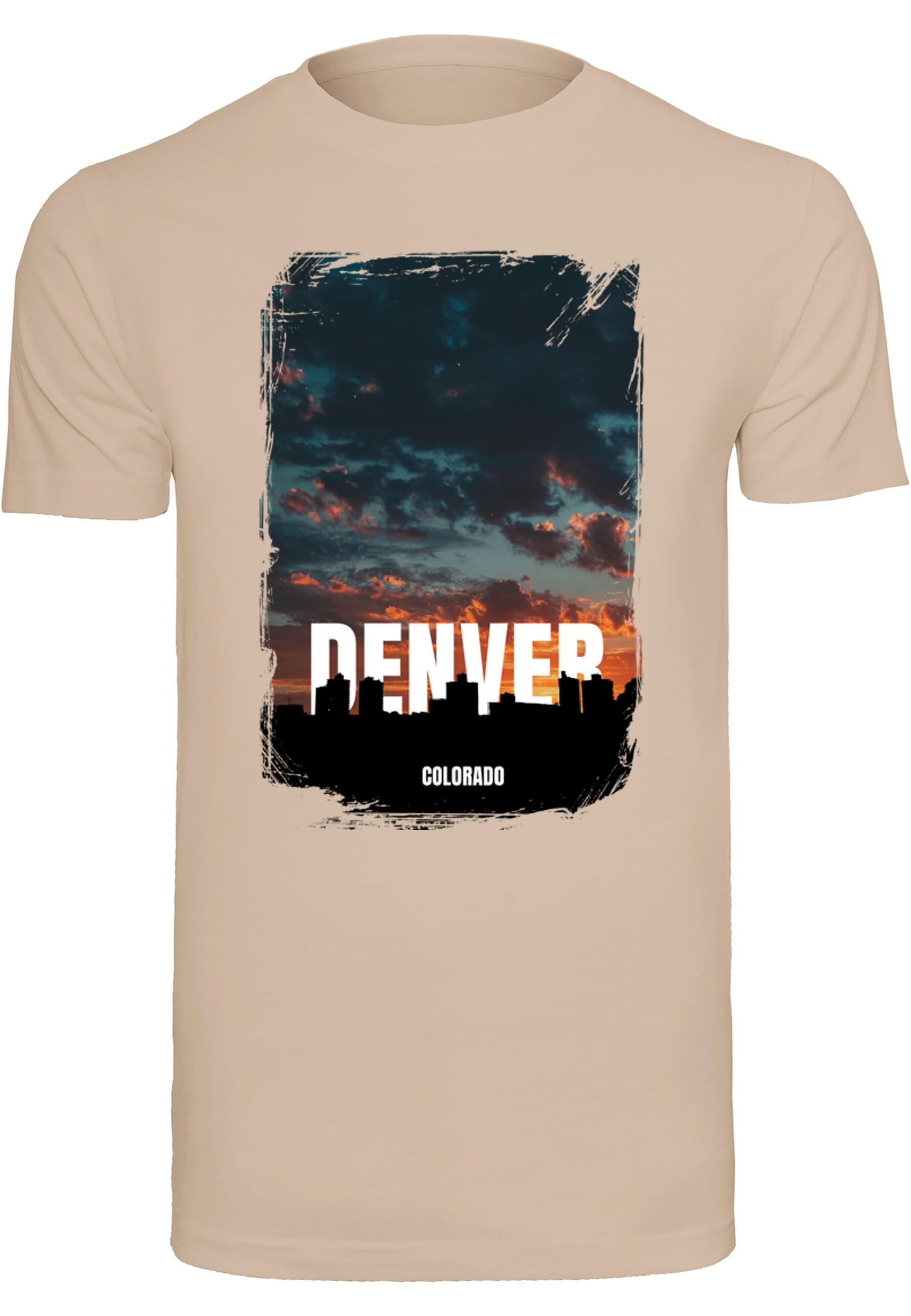 T-Shirt »Merchcode Herren Denver T-Shirt Round Neck«