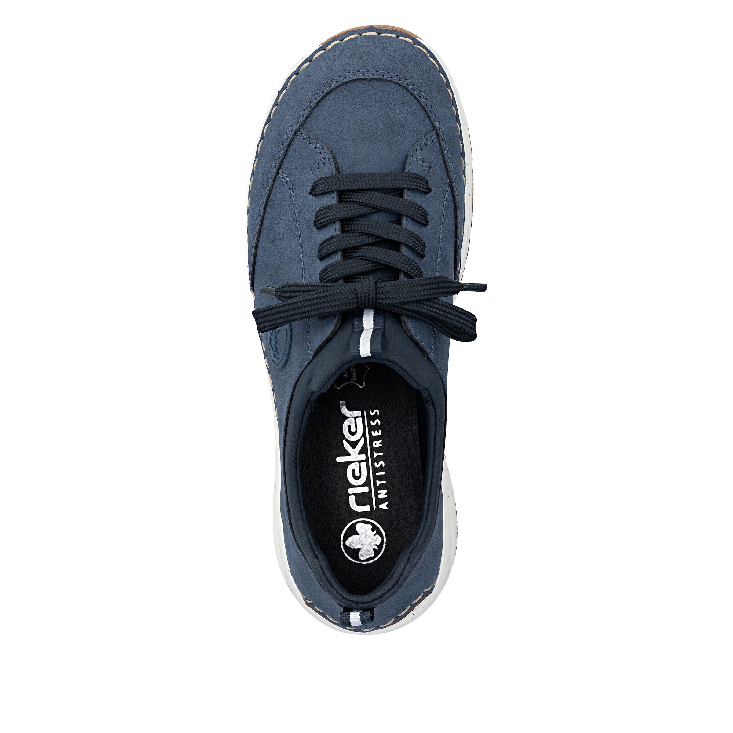 Rieker Slip-On Sneaker  Schlupfschuh, Freizeitsneaker, Halbschuh mit elastischem Einstieg