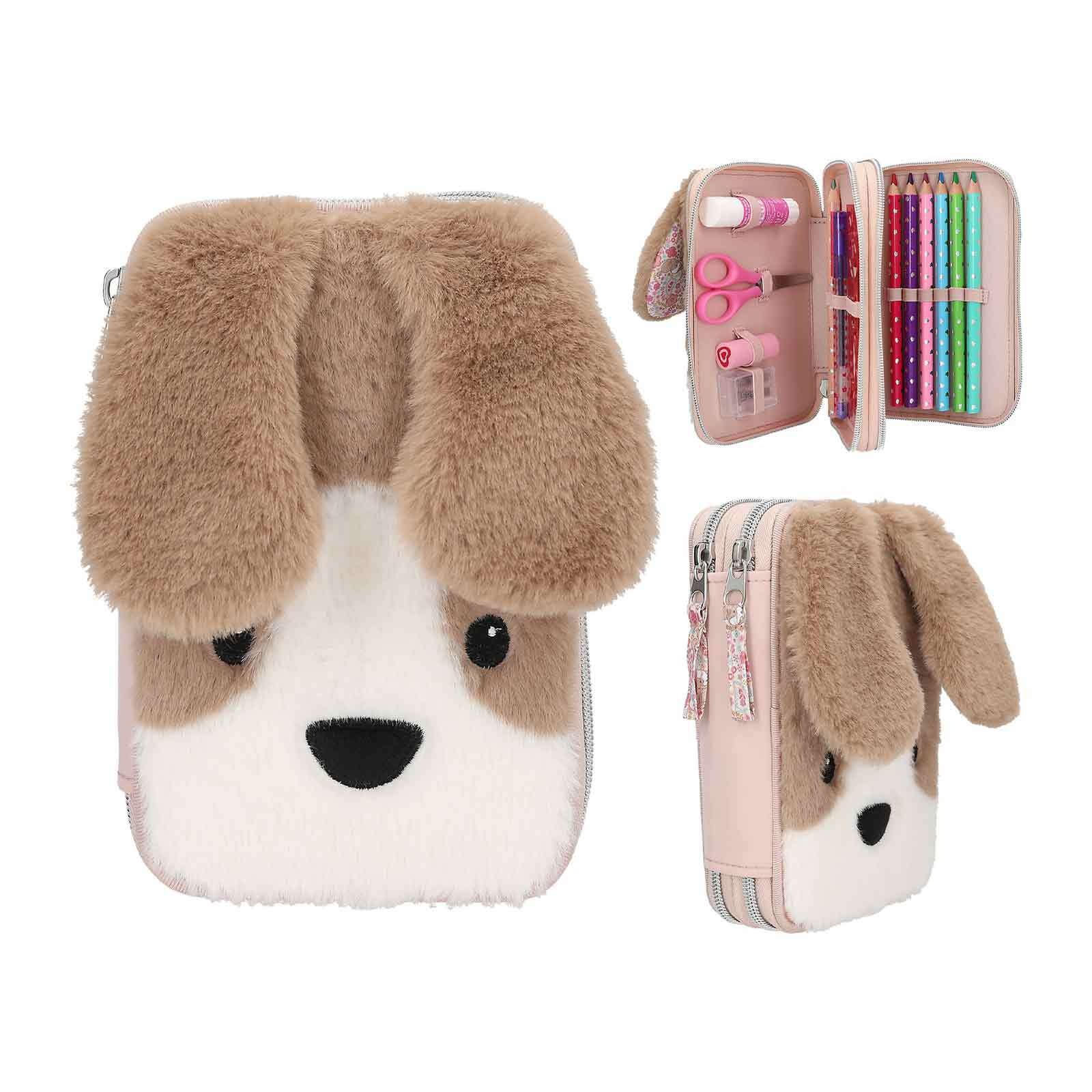 Depesche Buntstift »2-Fach Federtasche MILO Princess Mimi 5,5 x 12 x 19 cm bunt«