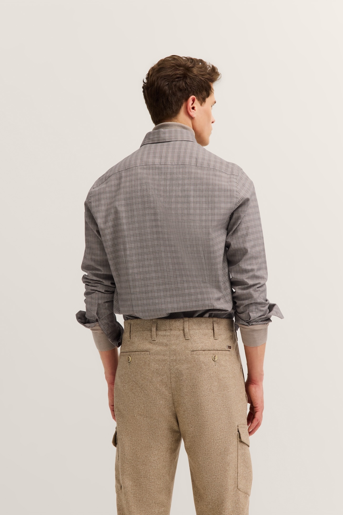 bugatti Langarmhemd "Easy Care", kariert mit Button-Down-Kragen günstig online kaufen