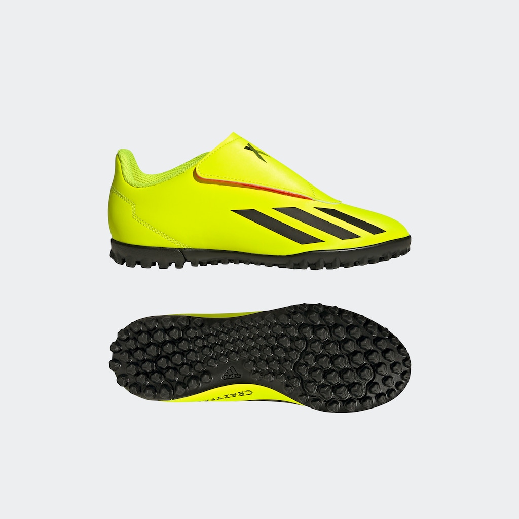 adidas Performance Fußballschuh »X CRAZYFAST CLUB HOOK-AND-LOOP TF«