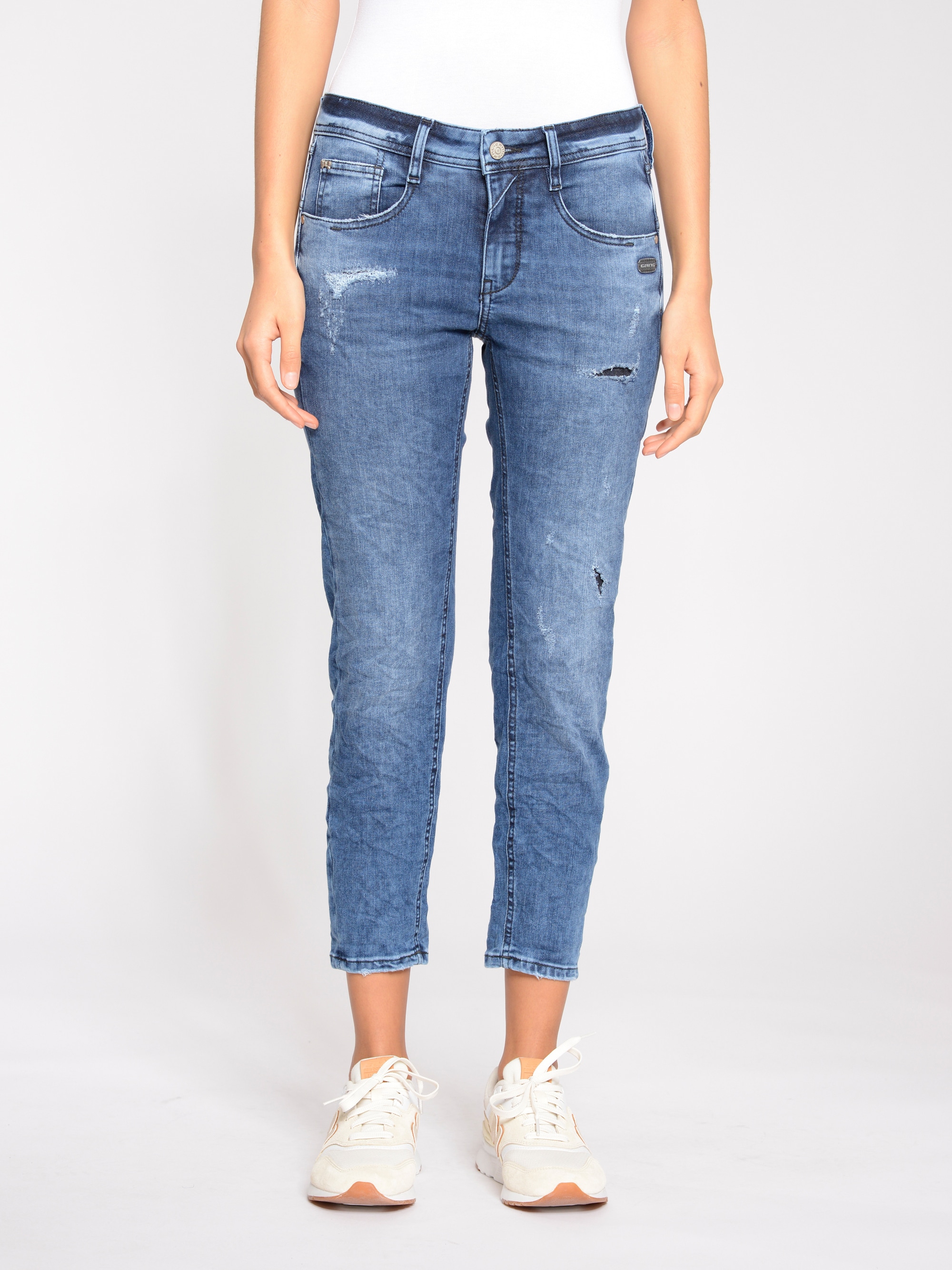 GANG Relax-fit-Jeans »GANG Jeans Relaxed Fit 94AMELIE CROPPED«