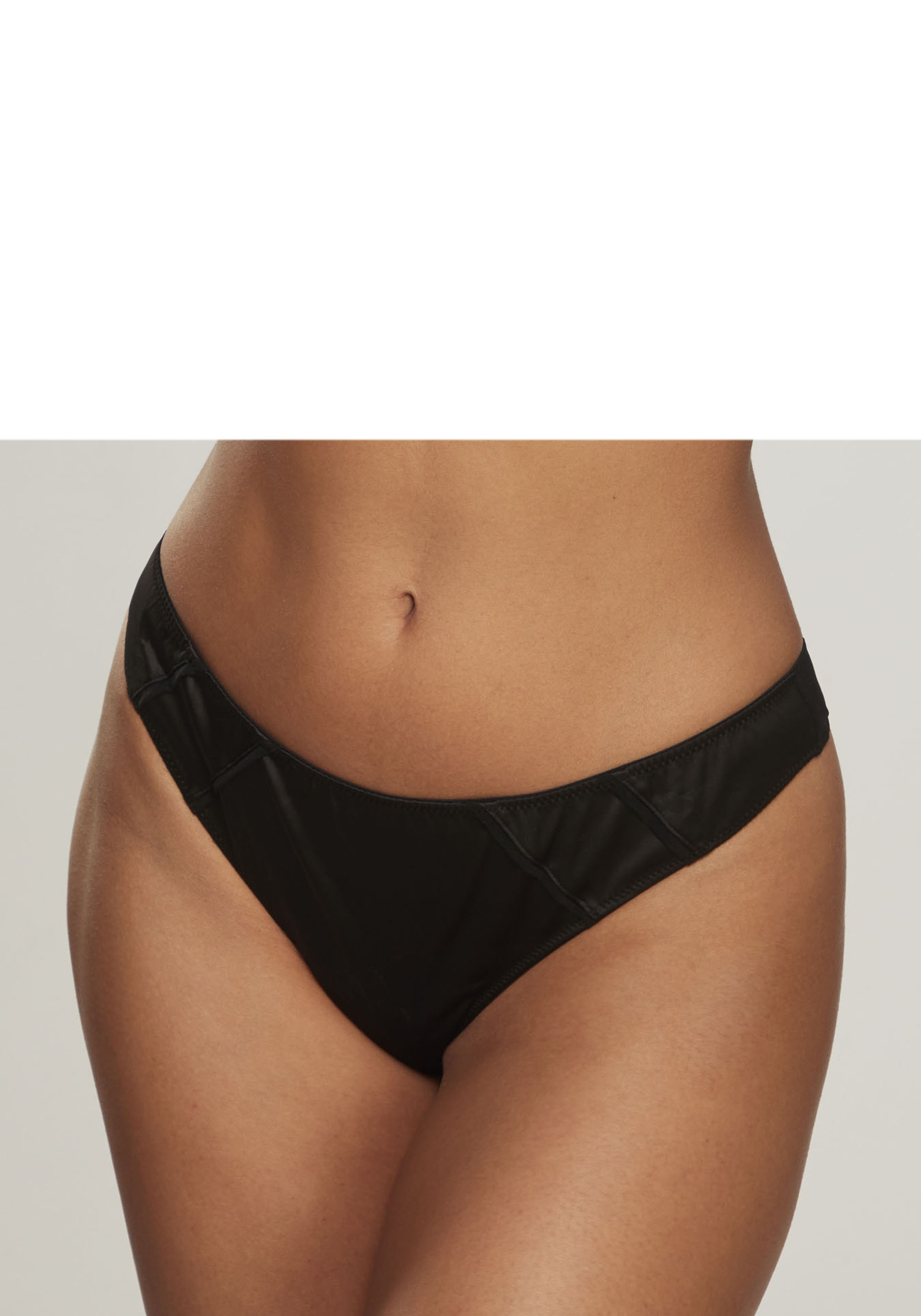 petite fleur gold by Lascana String "mit edlem Bänderdetail, als Dessous-Set kombinierbar" sexy Unterwäsche, sexy Dessous, Reizwäsche Damen