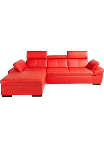 exxpo - sofa fashion Ecksofa »Salerno« su Kopfteil- ir Armt...