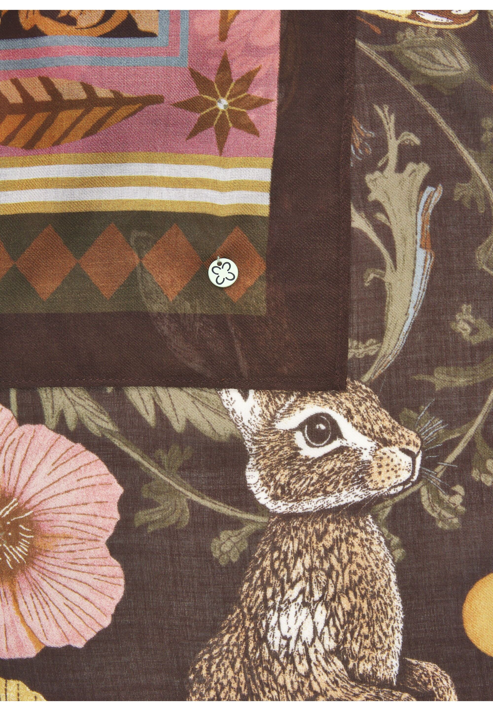 Codello Modetuch »Codello Schal« mit Waldtier-Motiven