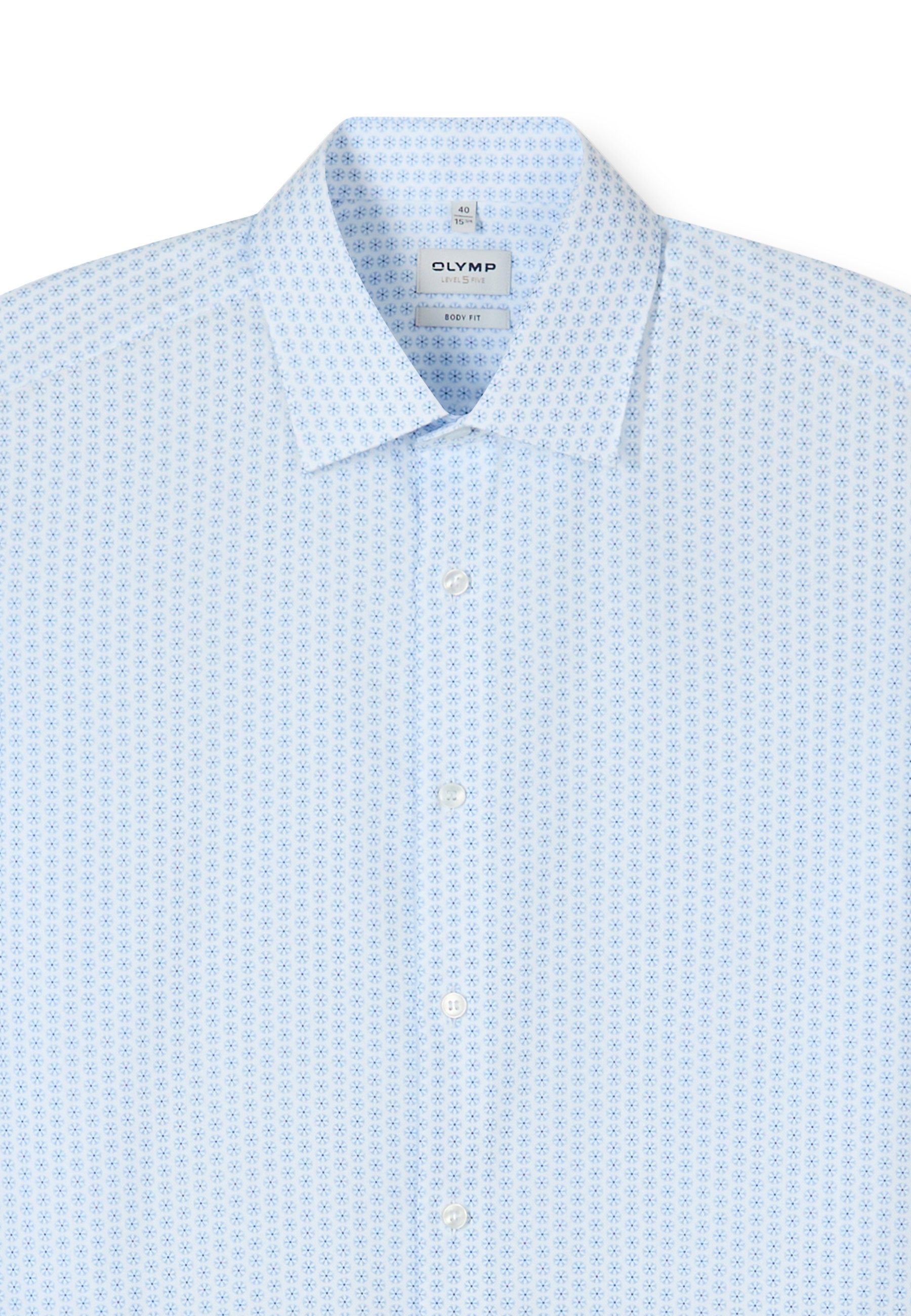OLYMP Businesshemd »OLYMP Level Five, body fit, Kent mit extra langem Arm«