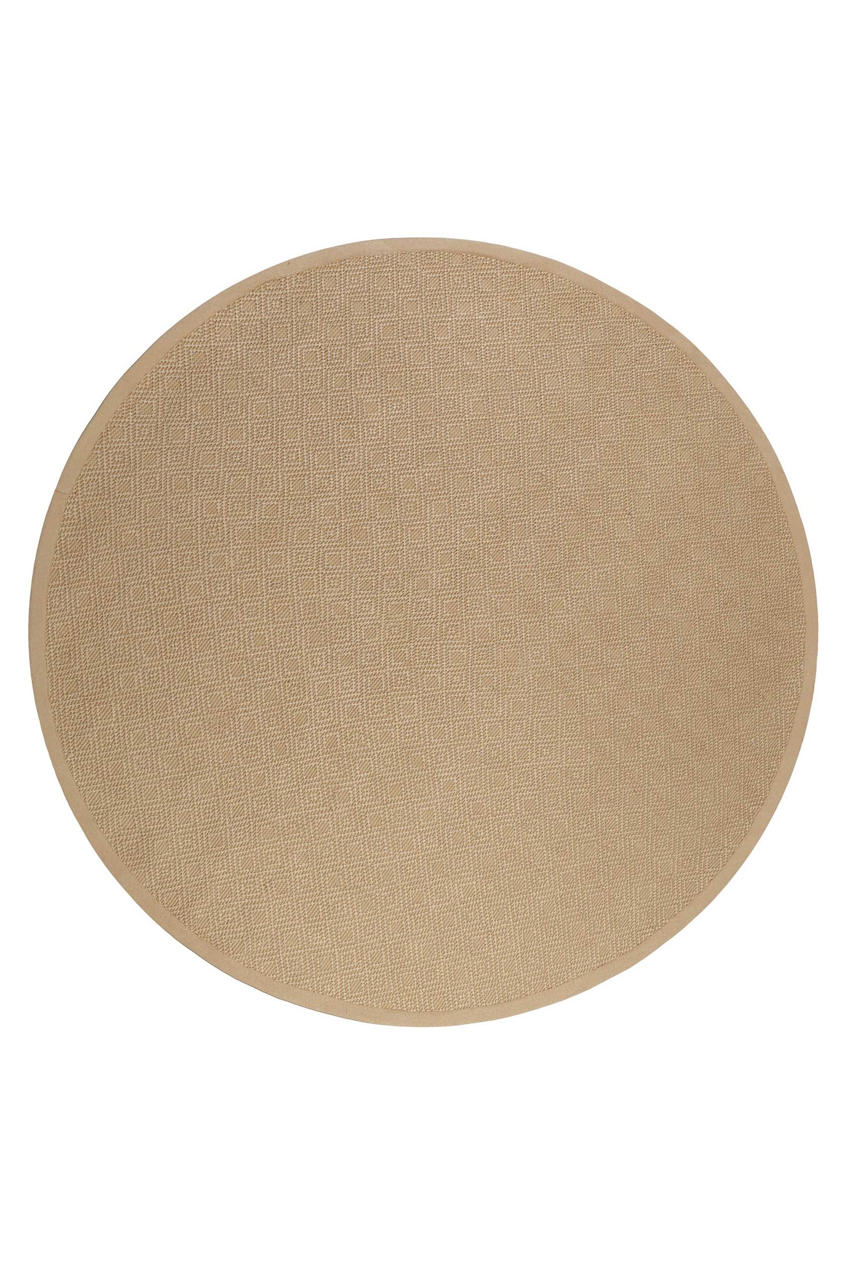 Wecon home Teppich "Hugo two" rund 8 mm Höhe Naturfaser, Jute, Sisal-Optik, günstig online kaufen