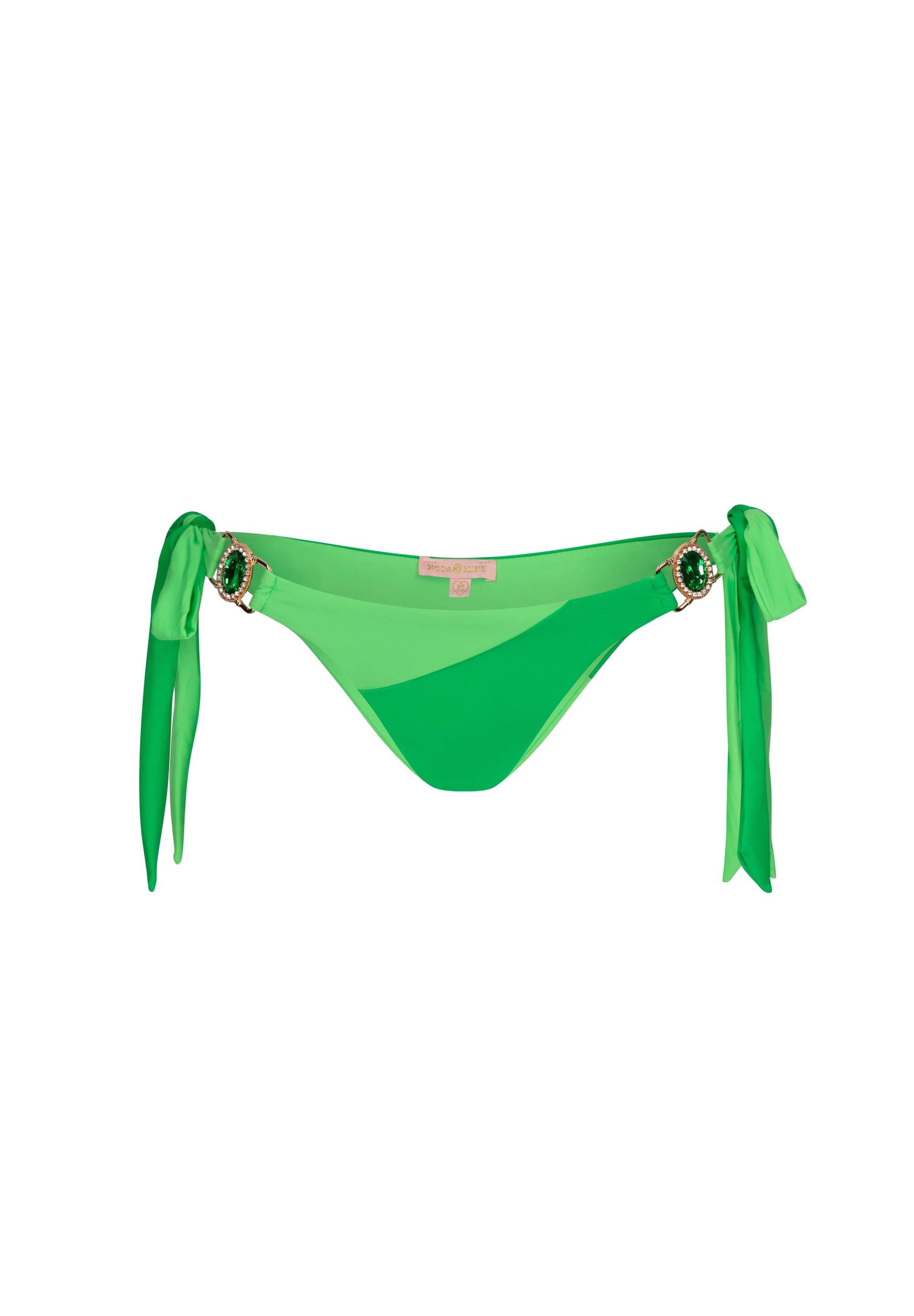 Moda Minx Bikini-Hose »Sweet Like Candy«, (1 St.), mit seitlicher Bindung und tollem Steinbesatz