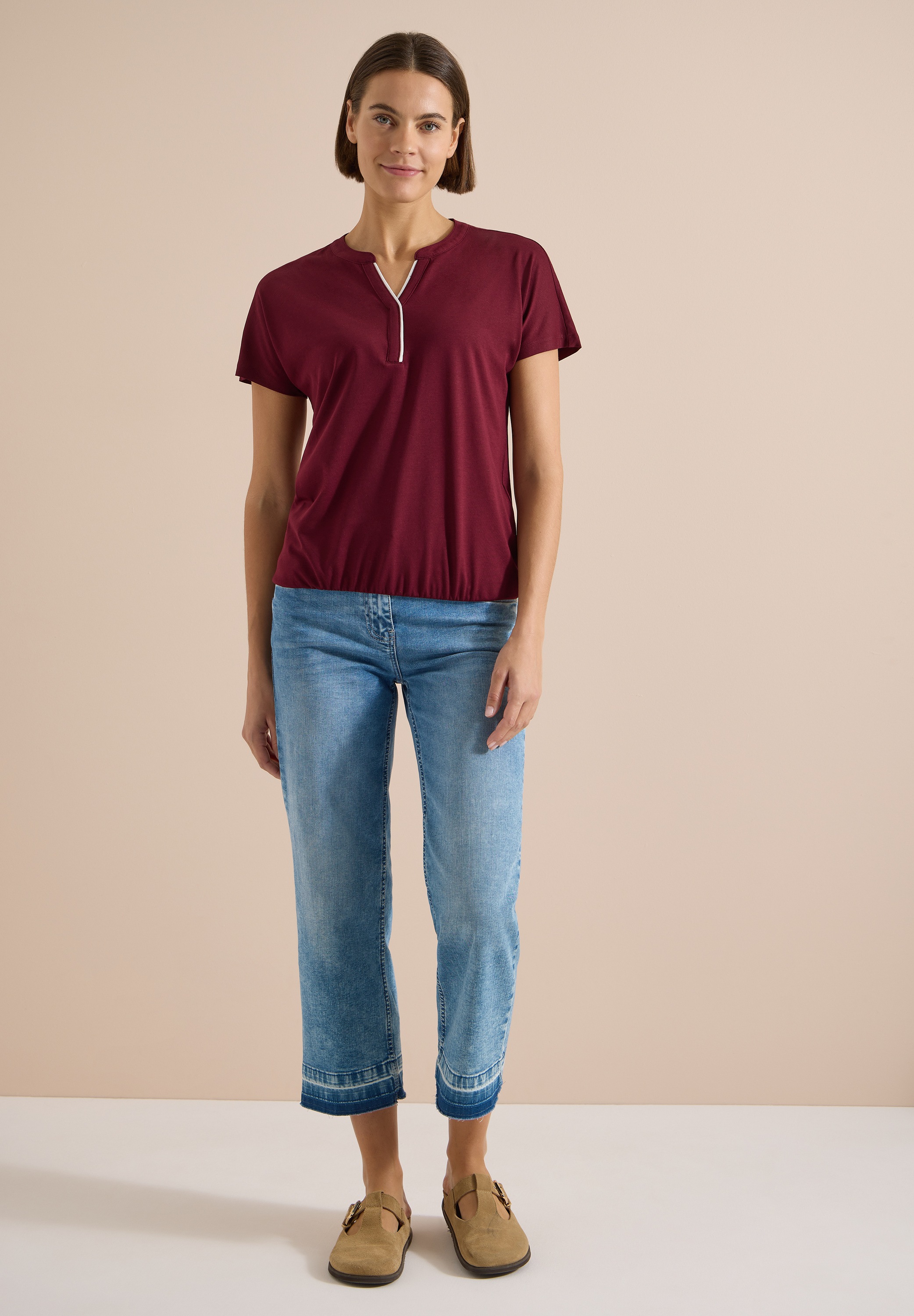 Cecil T-Shirt im Tunika-Style