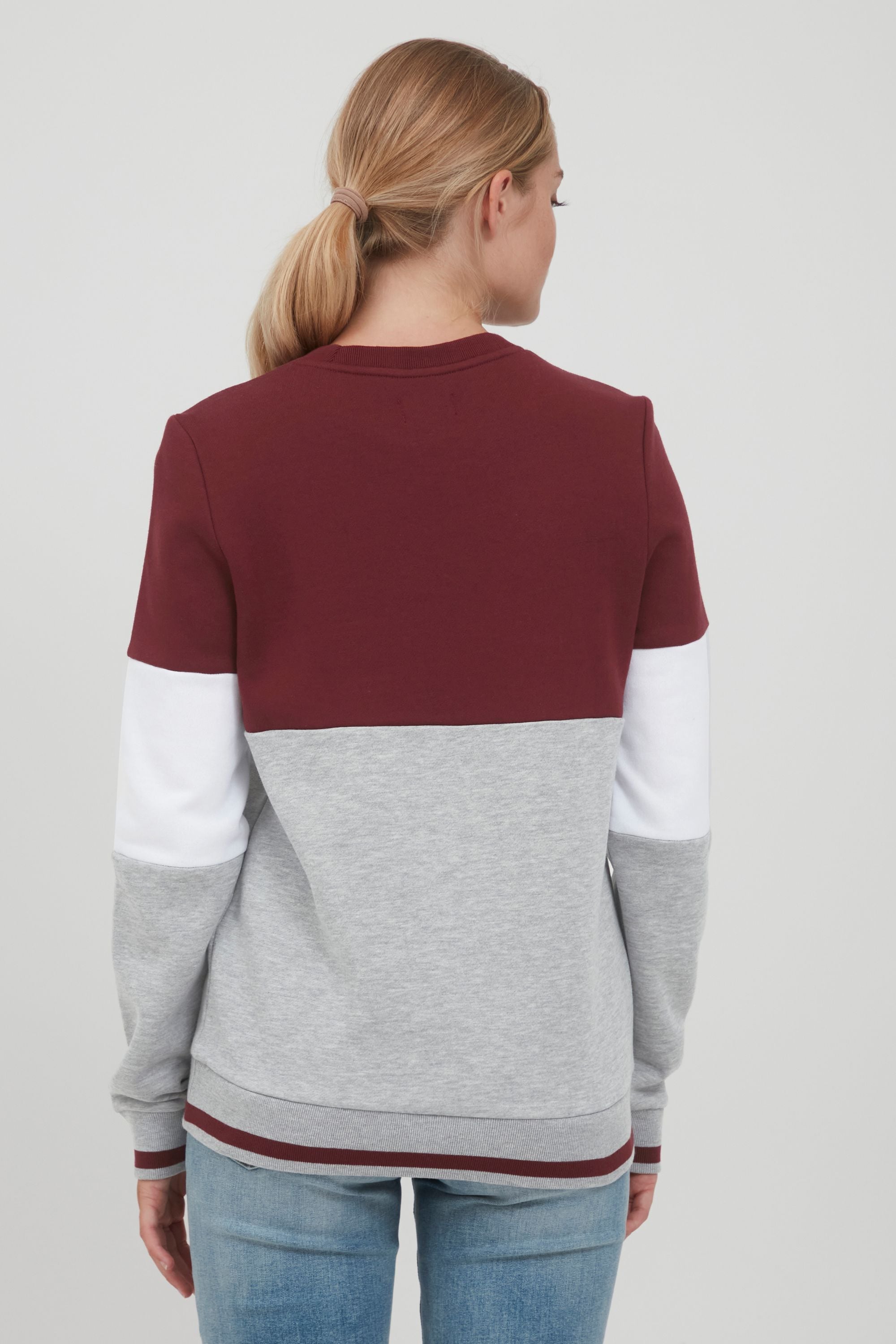 OXMO Rundhalspullover »Sweatpullover OXOmaya«
