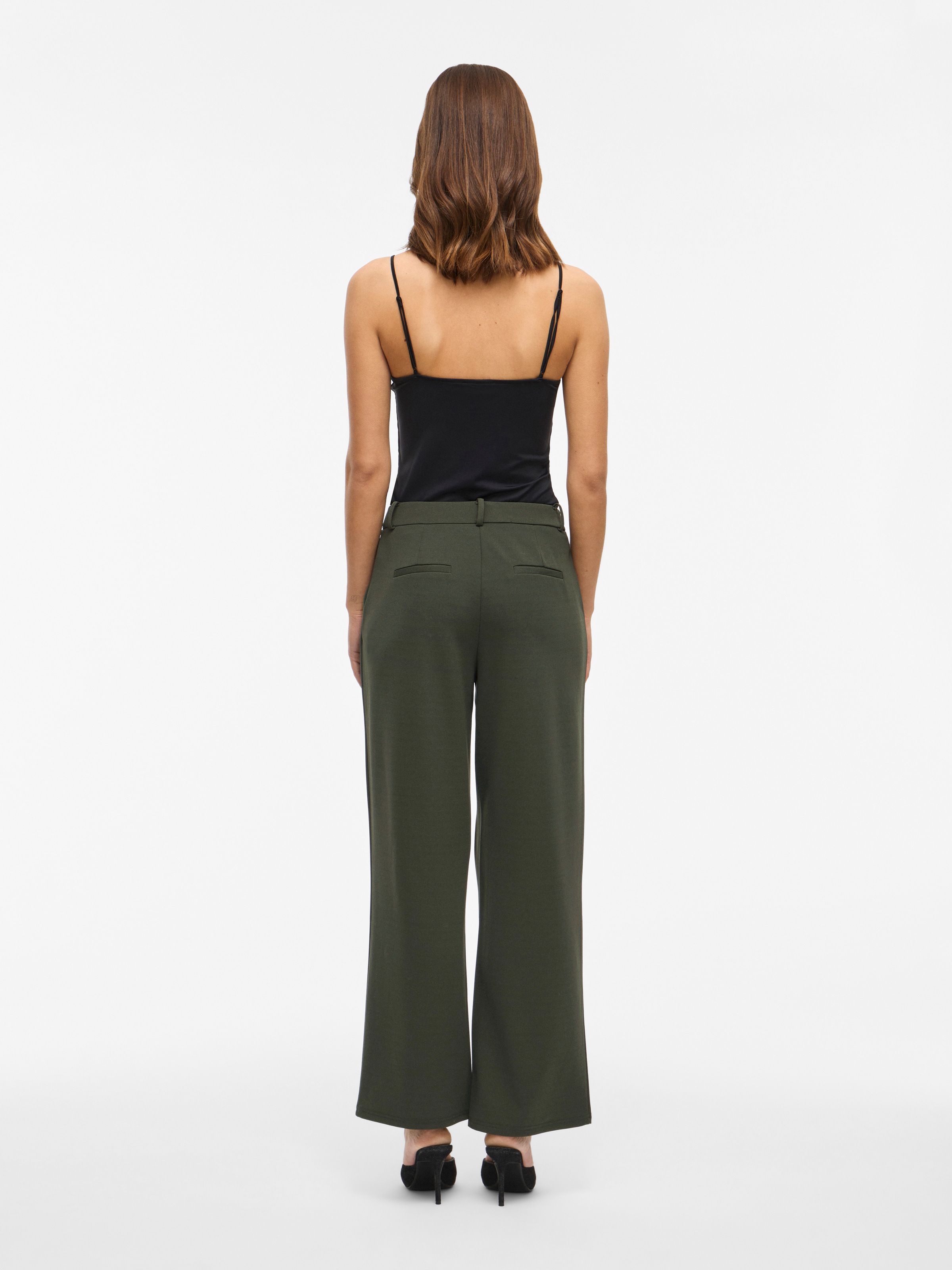 Vila Anzughose »VICLUA HW WIDE BUTTON PANTS- NOOS«